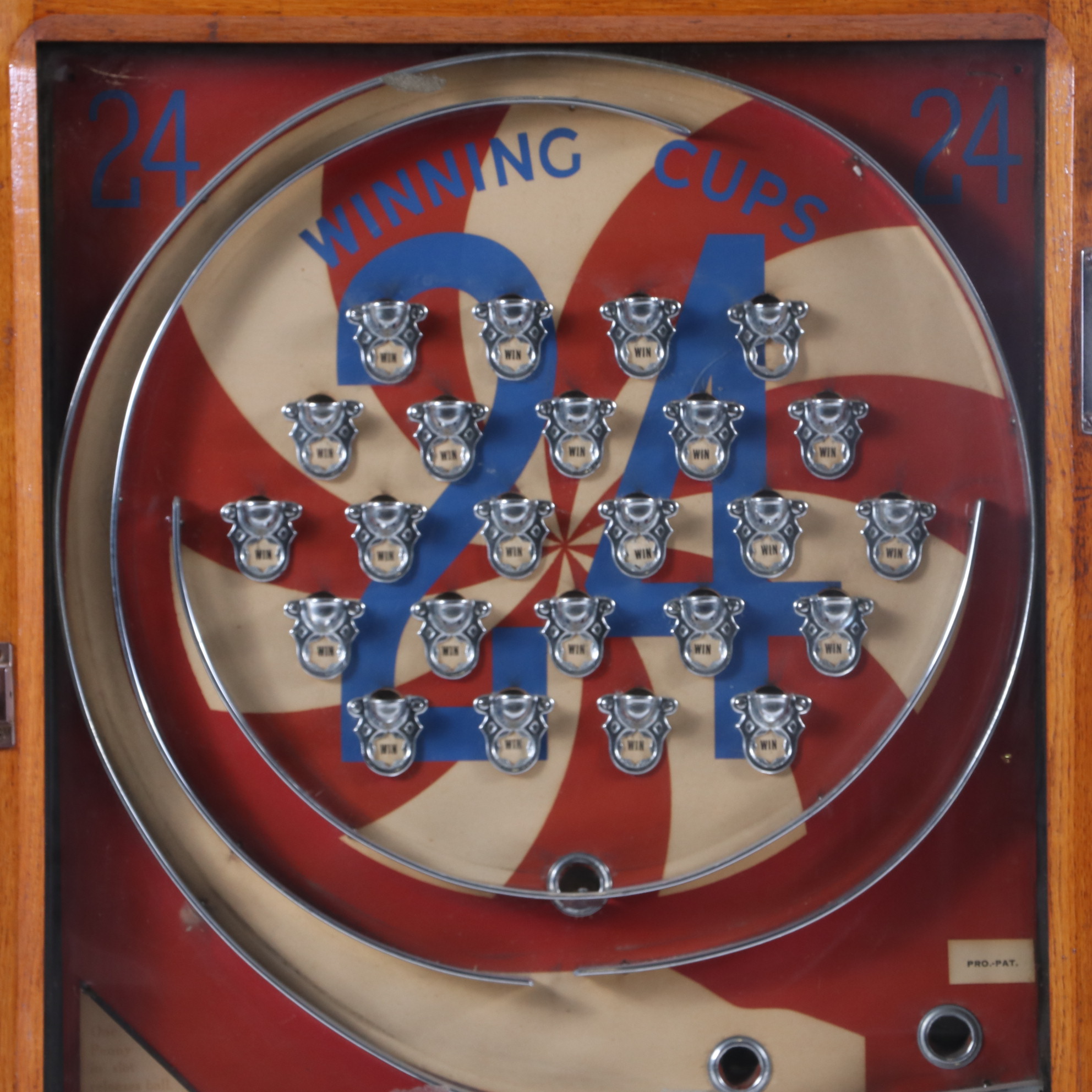 Coney Island "Wondermatic" Wooden Tabletop Penny Pinball Machine, 1920s/1930s
