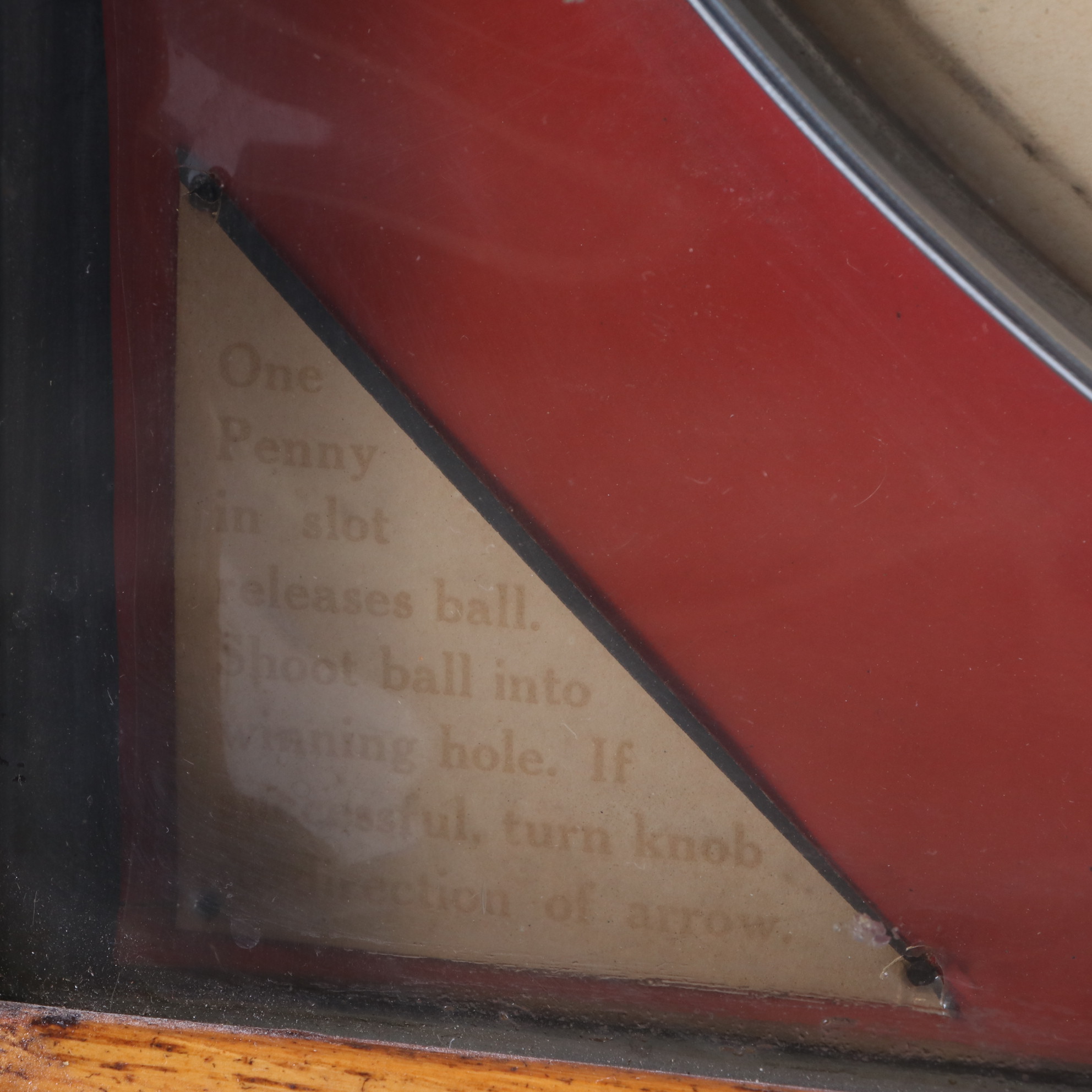 Coney Island "Wondermatic" Wooden Tabletop Penny Pinball Machine, 1920s/1930s