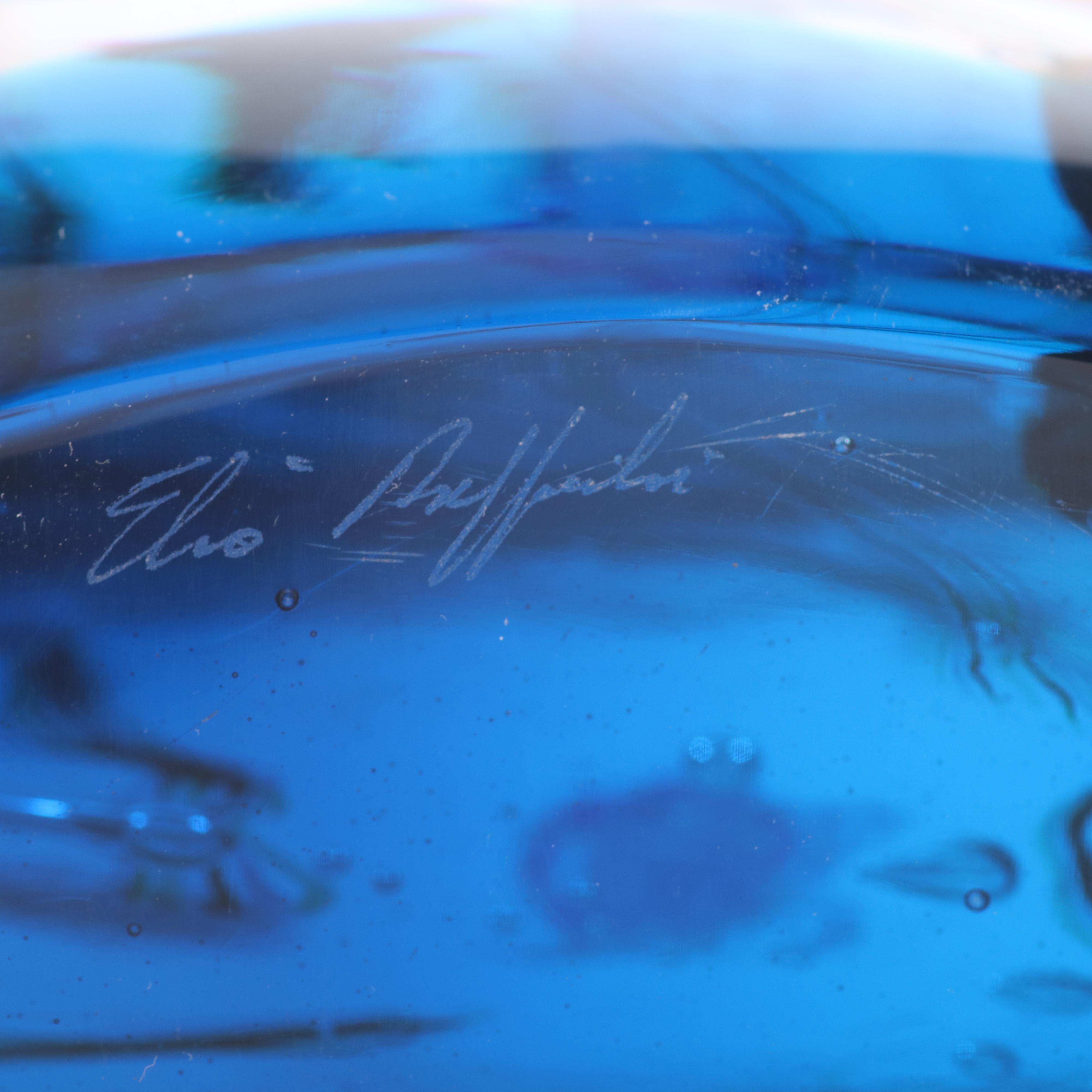 Elio Raffaeli Oggetti Murano Glass Sea Life Aquarium Art Glass Sculpture