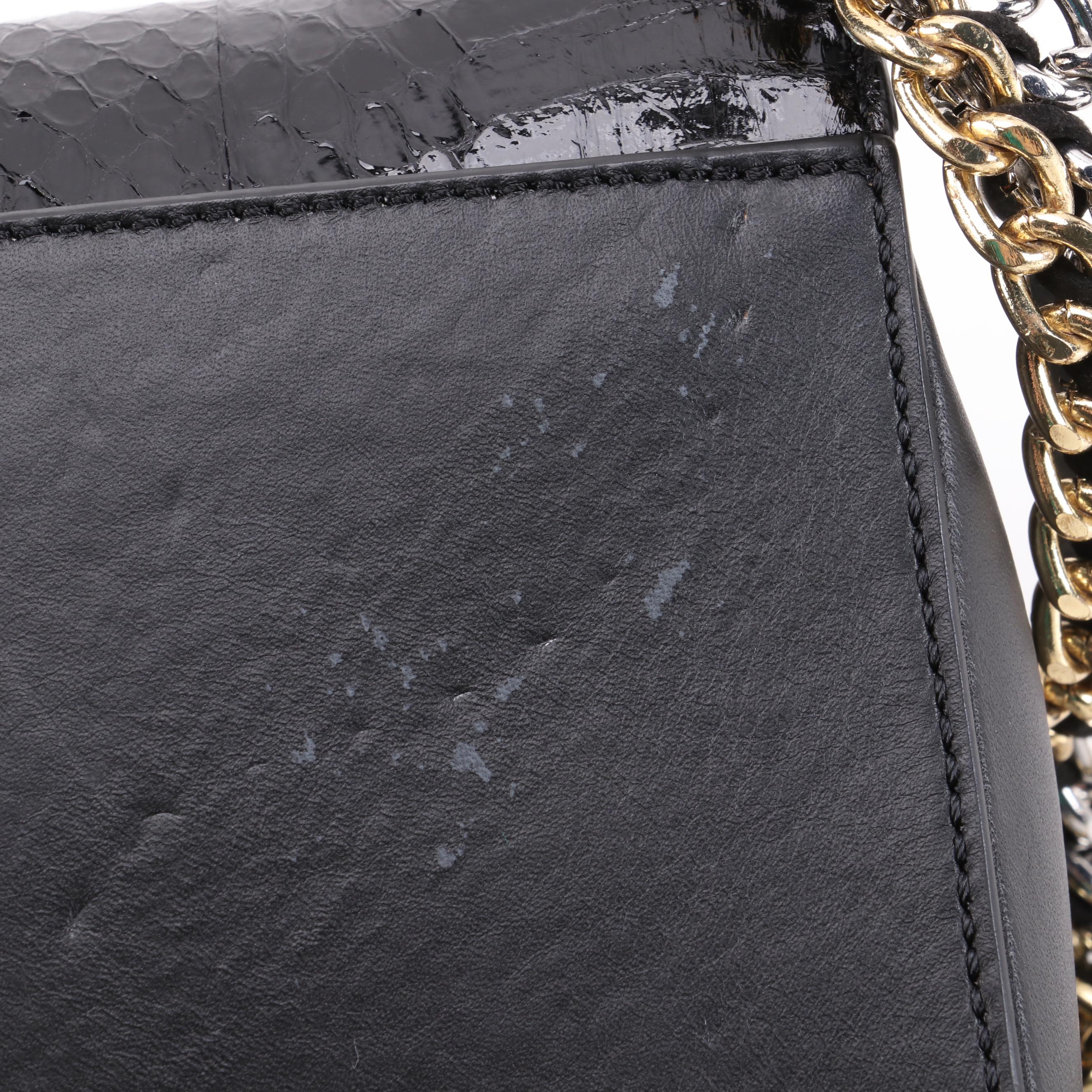 Christian Louboutin Sweet Charity Mini Karung Snakeskin Backpack