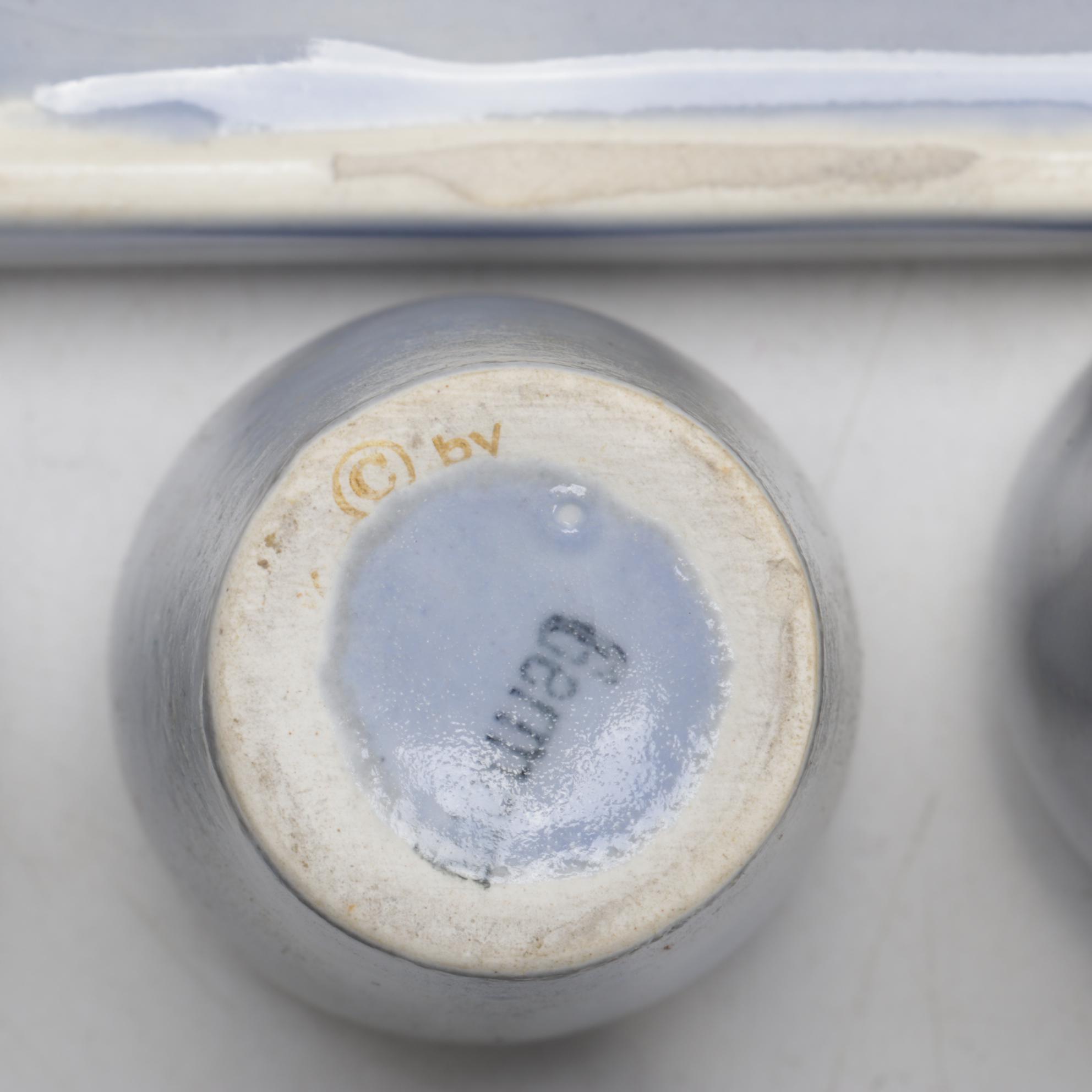 J&I Block Bourbon Decanter Set and Other Figural Decanters, Mid-20th Century