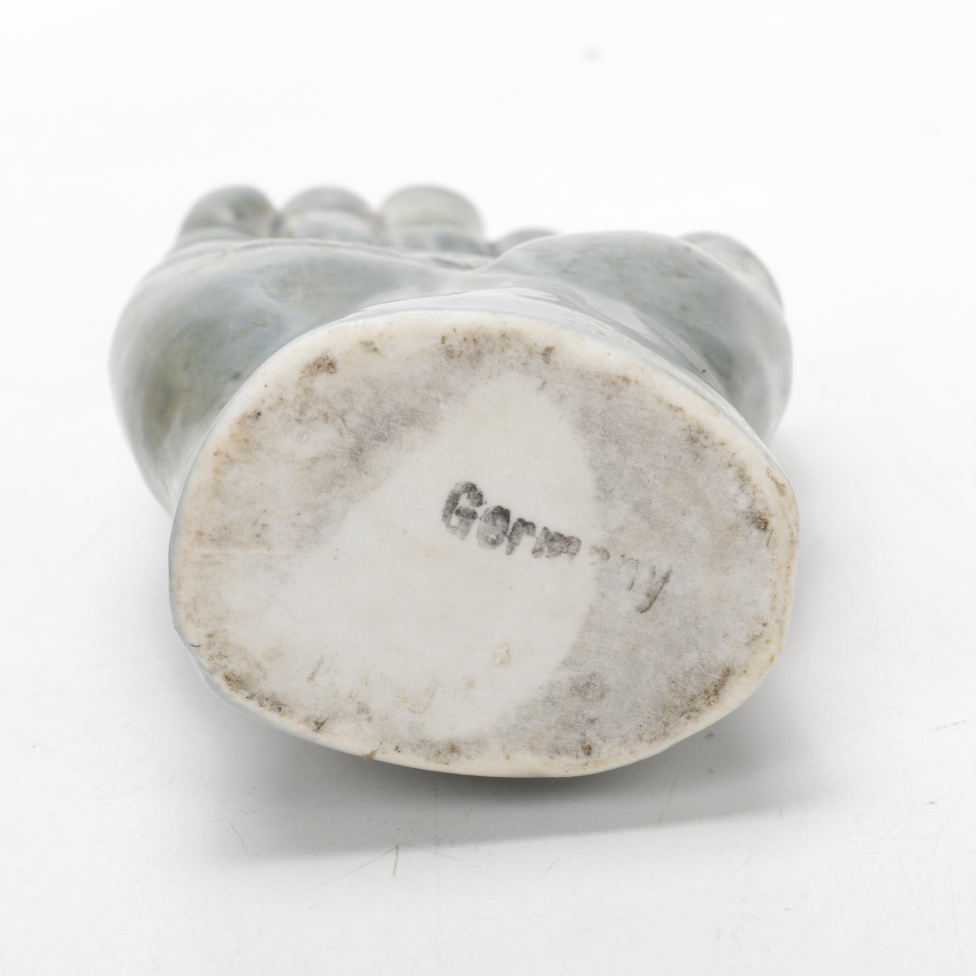 J&I Block Bourbon Decanter Set and Other Figural Decanters, Mid-20th Century