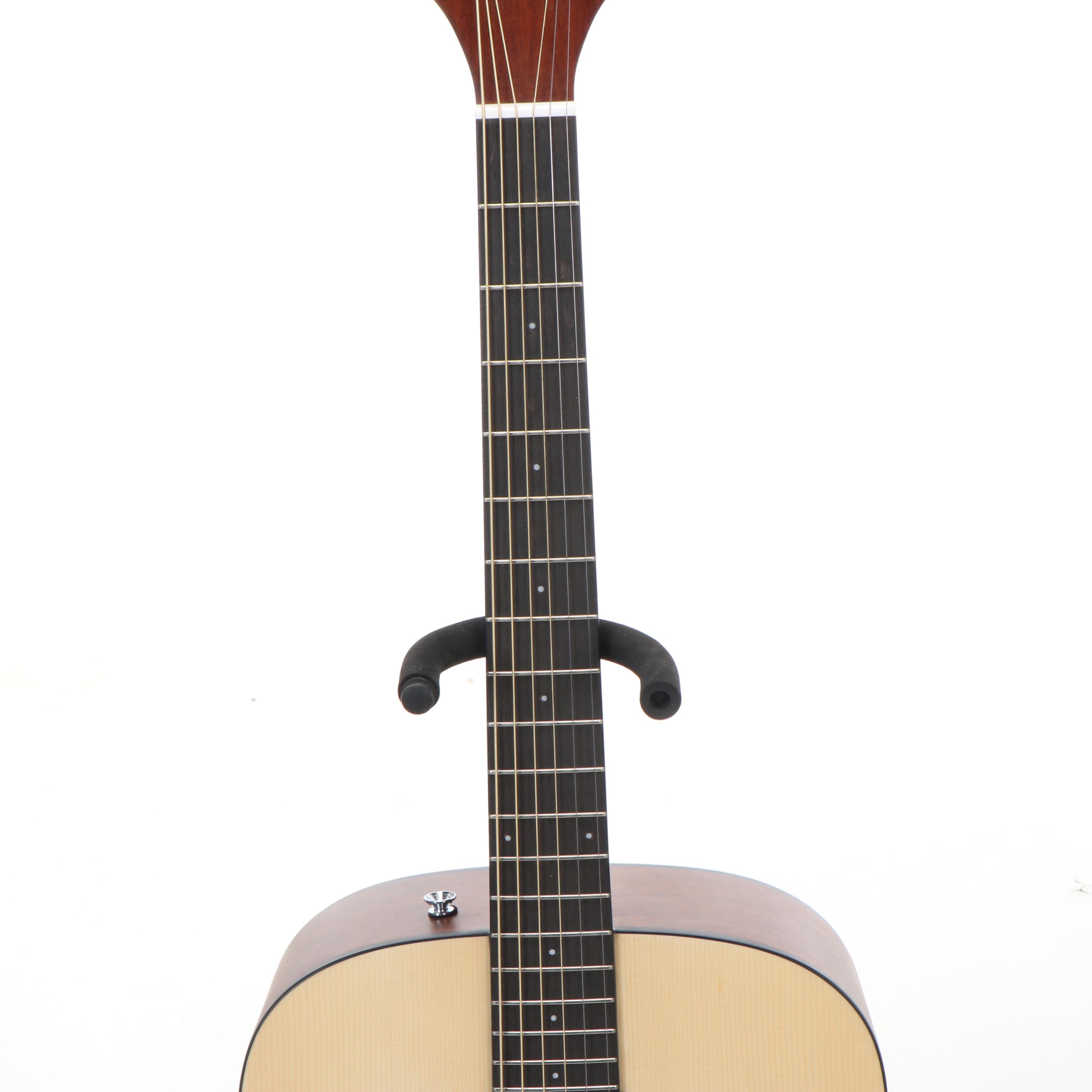 Fender FA-125 Acoustic Dreadnought Guitar with Tuner and Stand