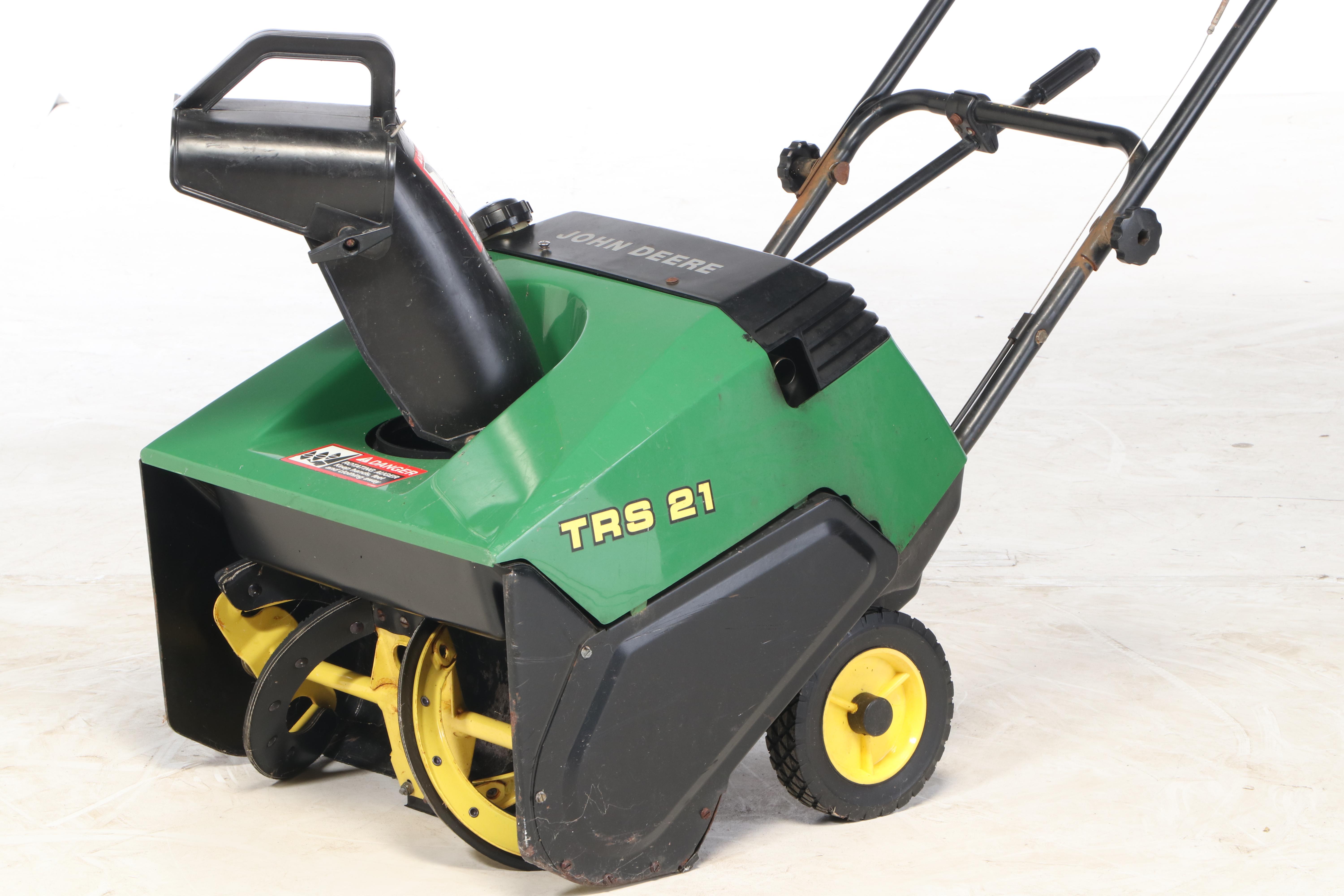 John Deere TRS 21 Snow Blower