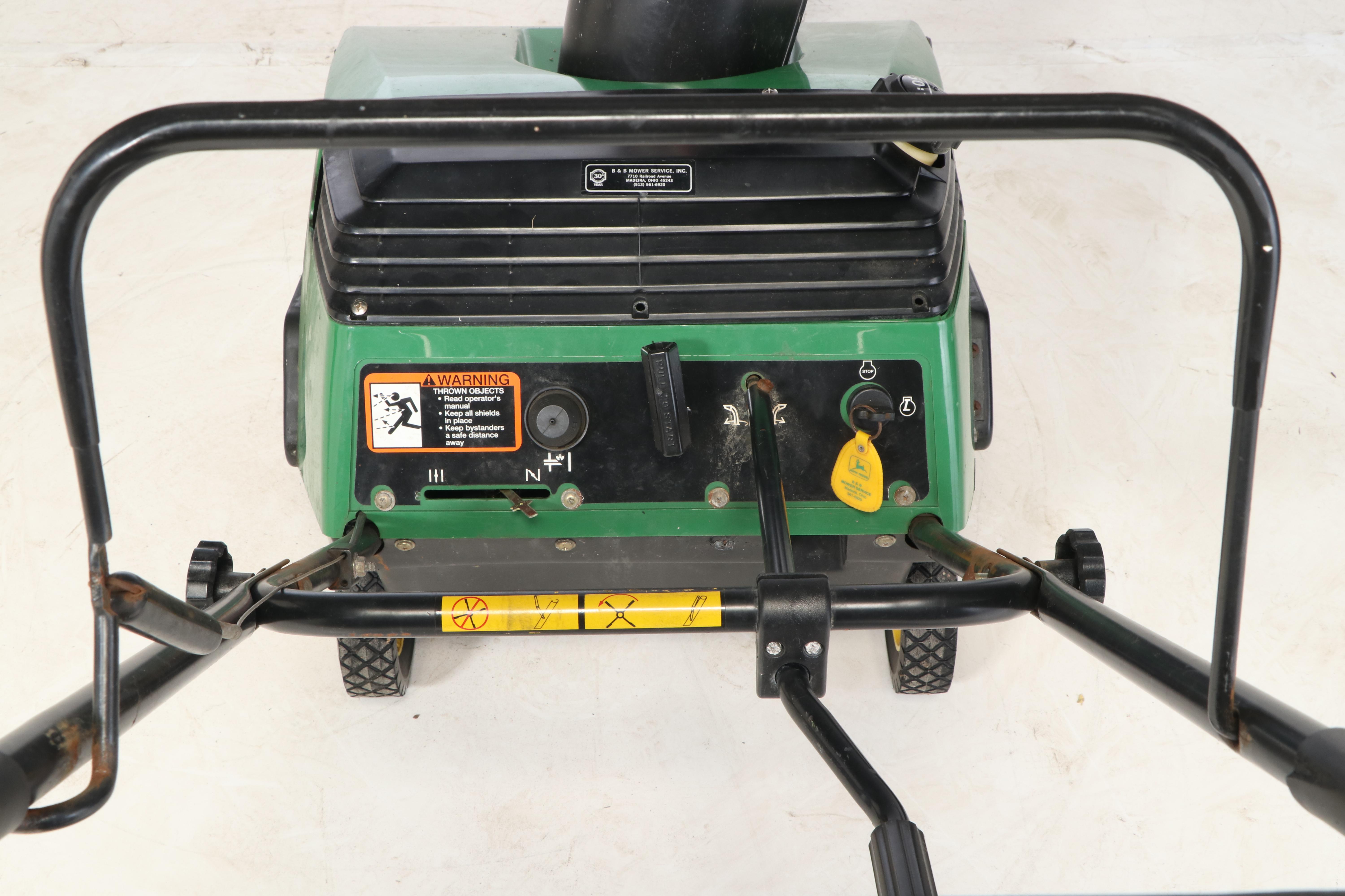 John Deere TRS 21 Snow Blower