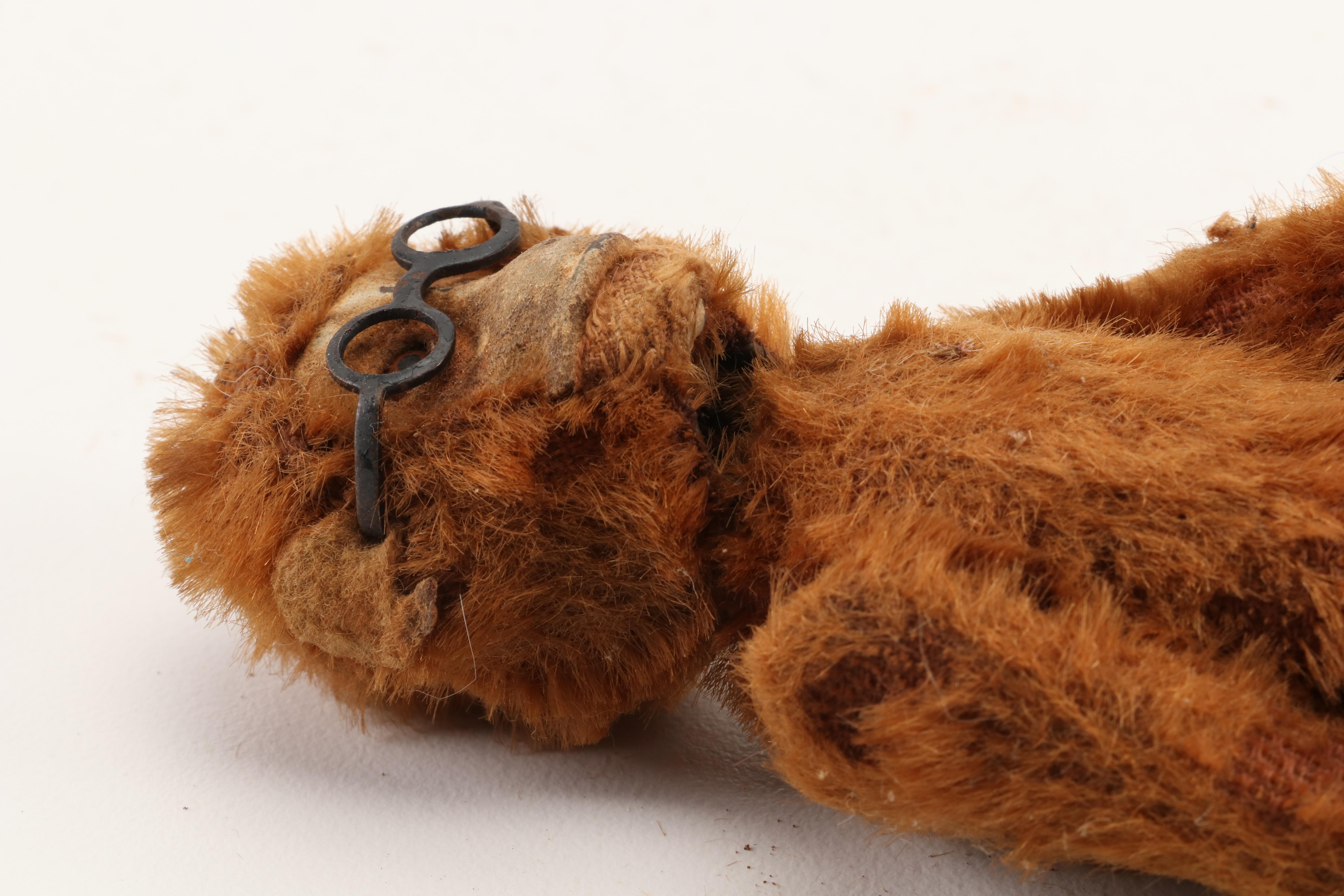Schuco Mechanical Yes/No Nodding Monkey Toy, 1930s