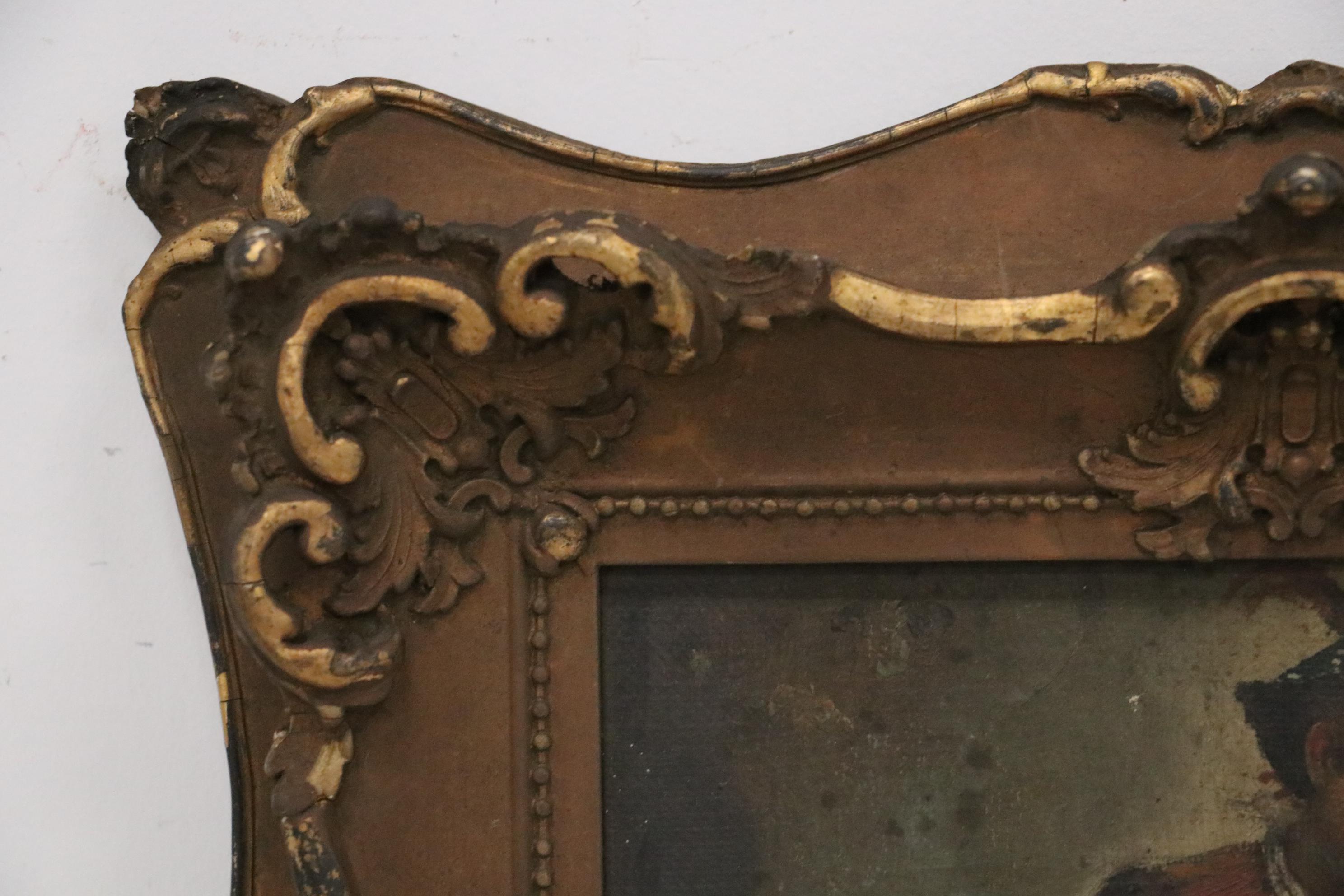 Oil Painting Attributed to O. Franta "The Young Violinist"