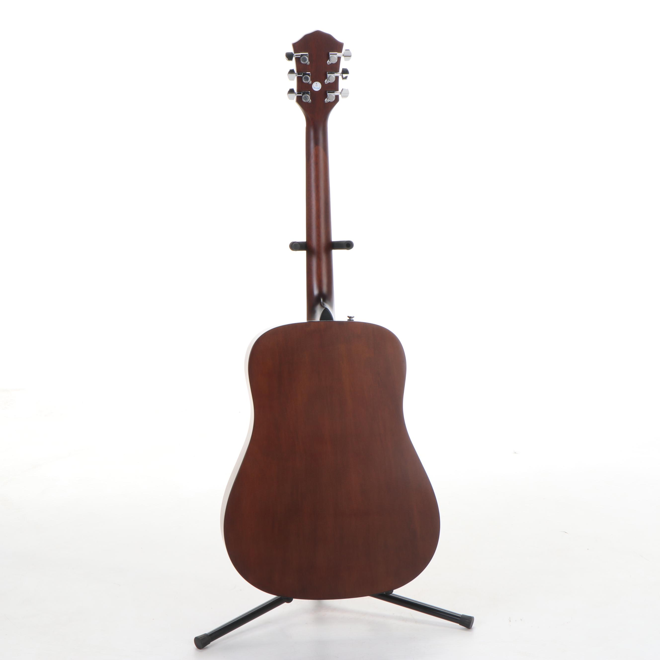 Fender FA-125/SB Acoustic Dreadnought Guitar with Tuner