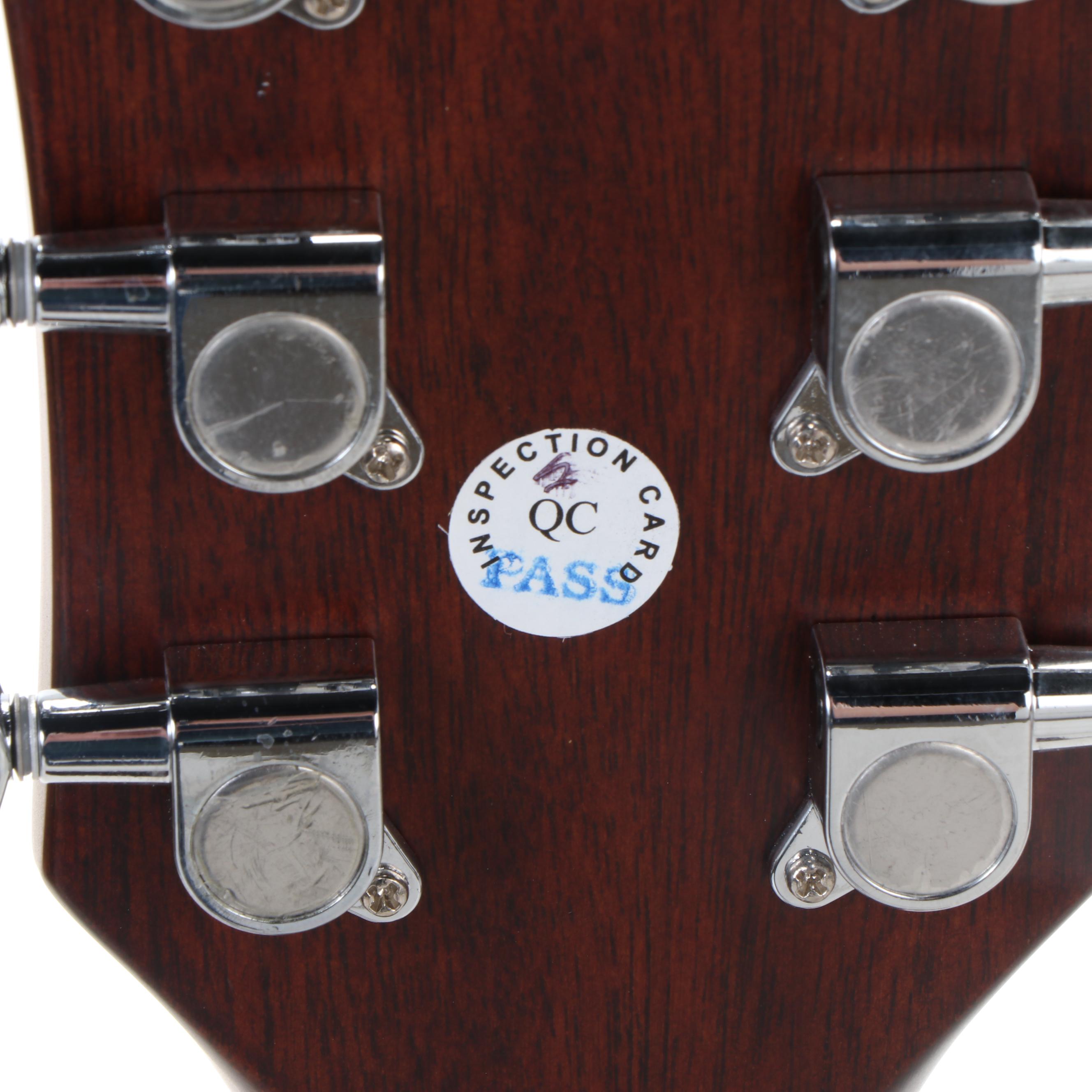 Fender FA-125/SB Acoustic Dreadnought Guitar with Tuner