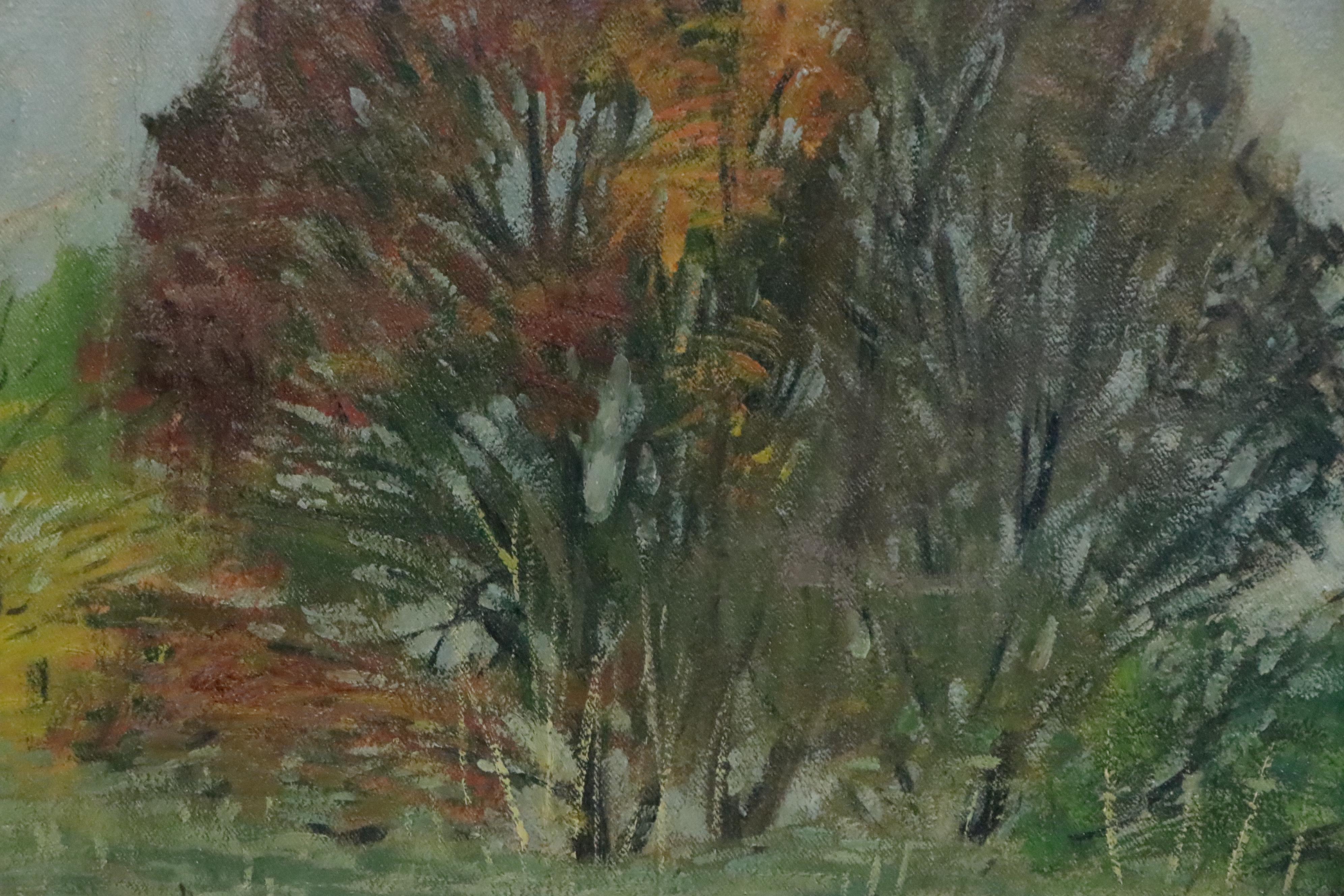 Robert H. Whitmore Oil Landscape Painting, circa 1919