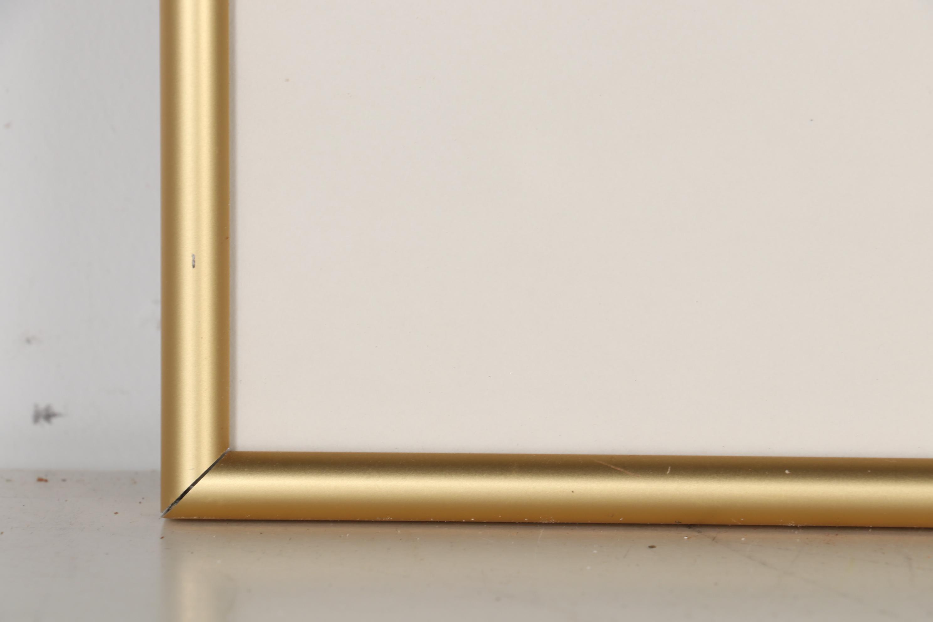 Rhonda Brooks Gouache Painting of Landscape with Palm Tree