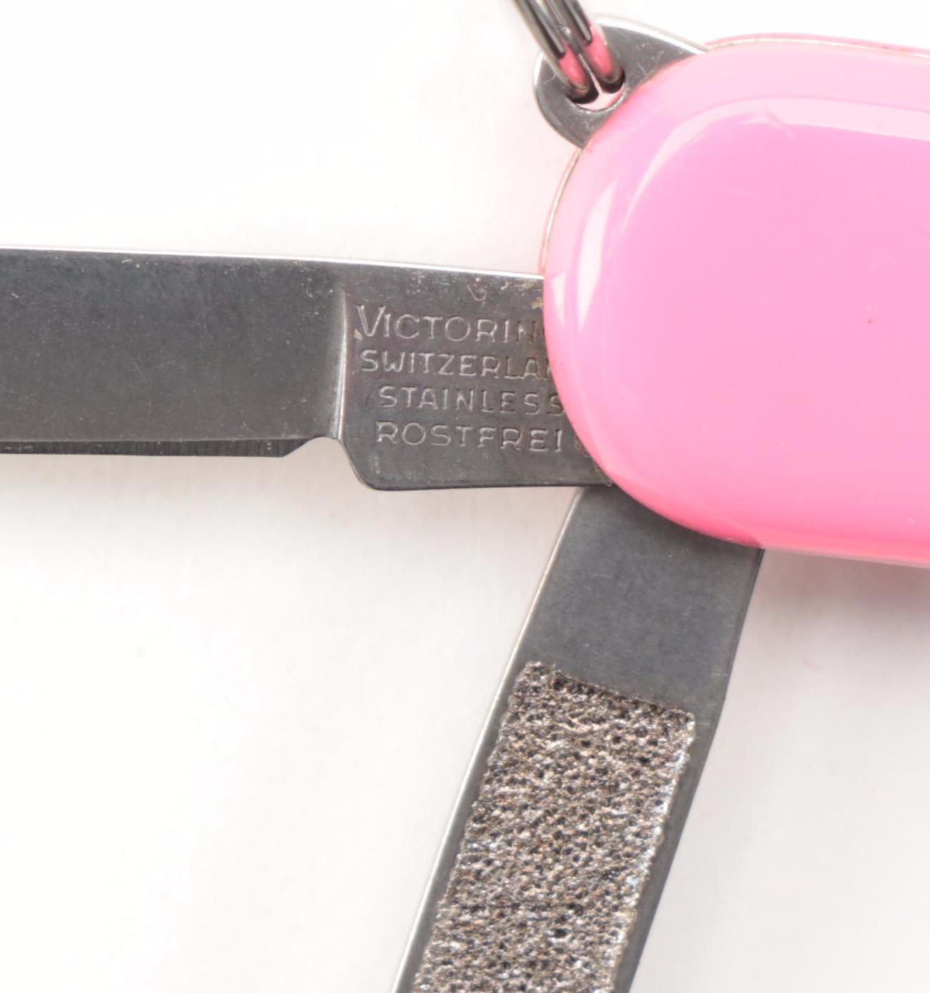 Victorinox Pink Swiss Army Pocket Knife with Stainless Steel Blade