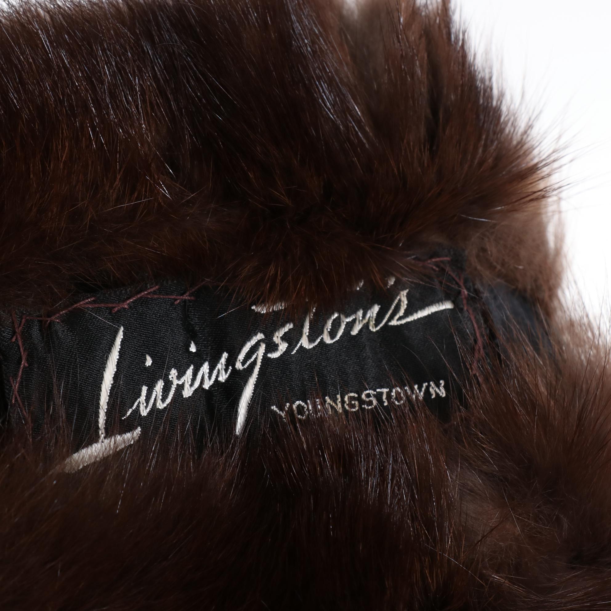 Sable Fur Stole with Removable Extensions from Livingston's