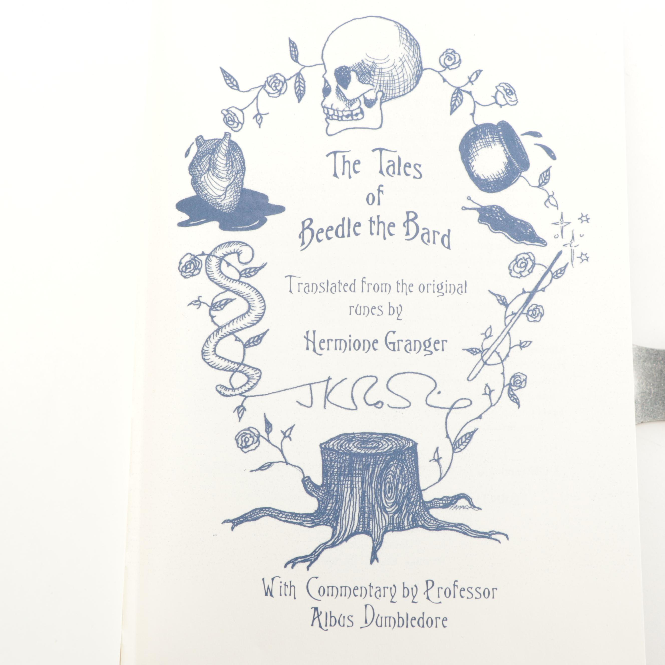 First Collector's Edition "The Tales of Beedle the Bard" by J. K. Rowling, 2008