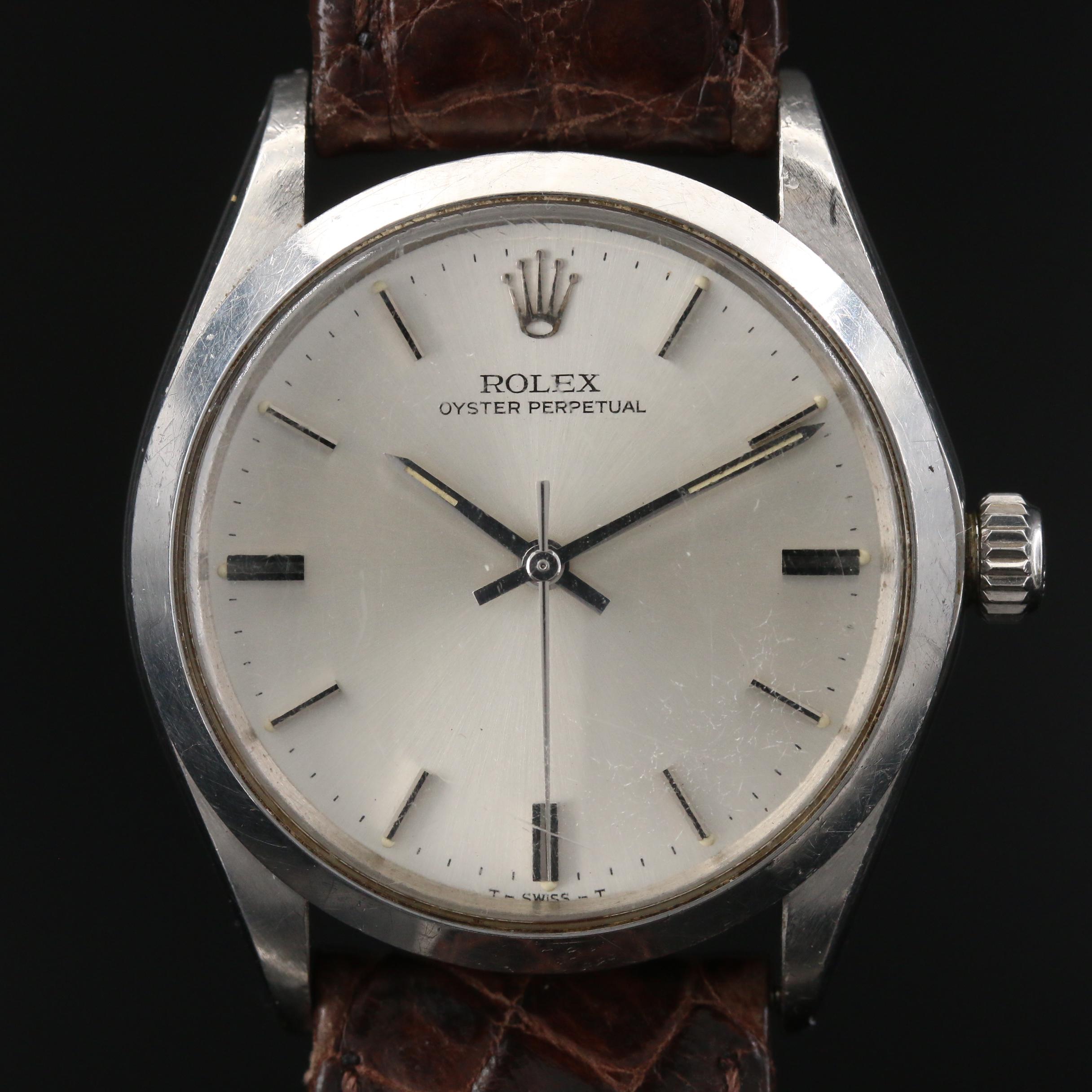 1974 Rolex Oyster Perpetual Stainless Steel Automatic Watch