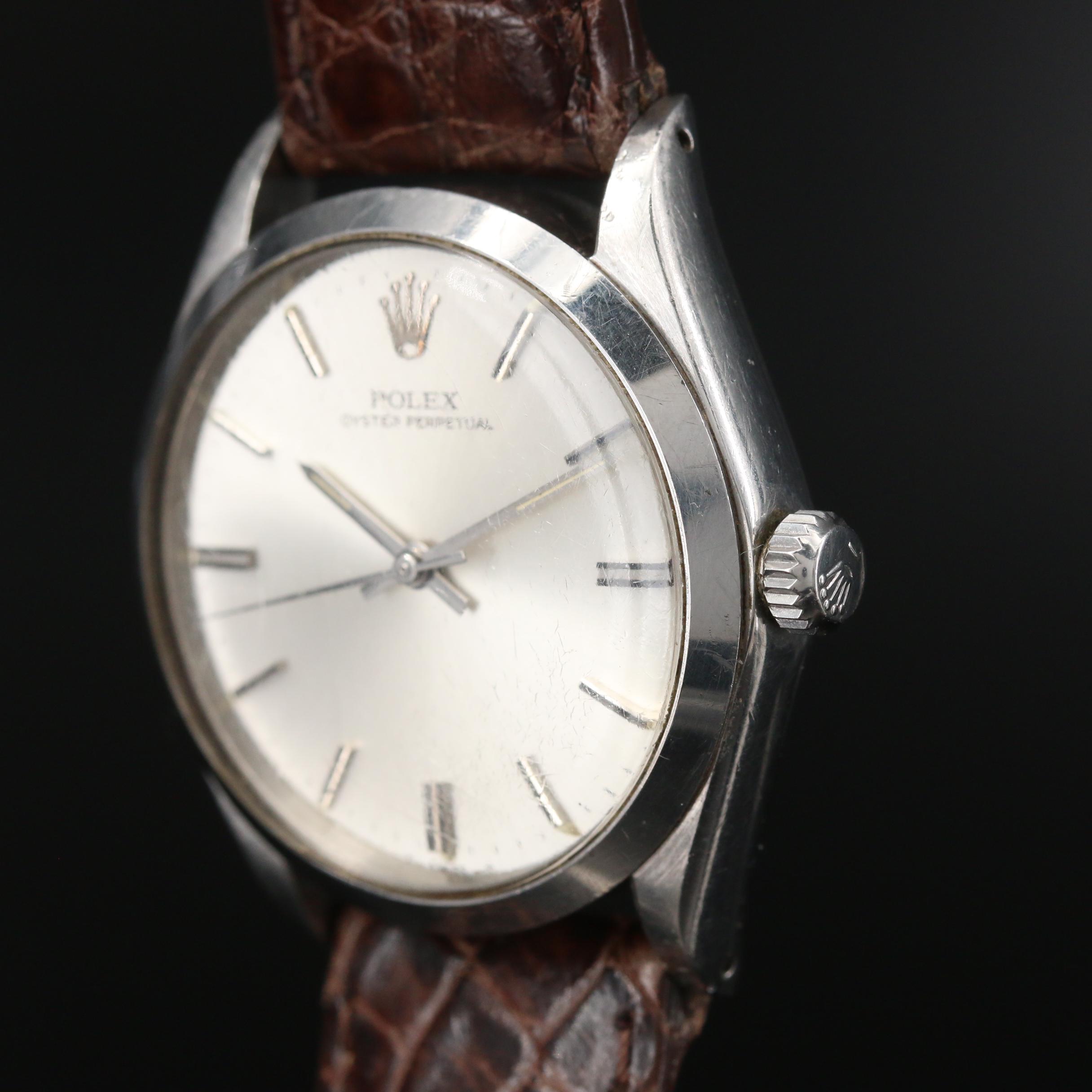 1974 Rolex Oyster Perpetual Stainless Steel Automatic Watch