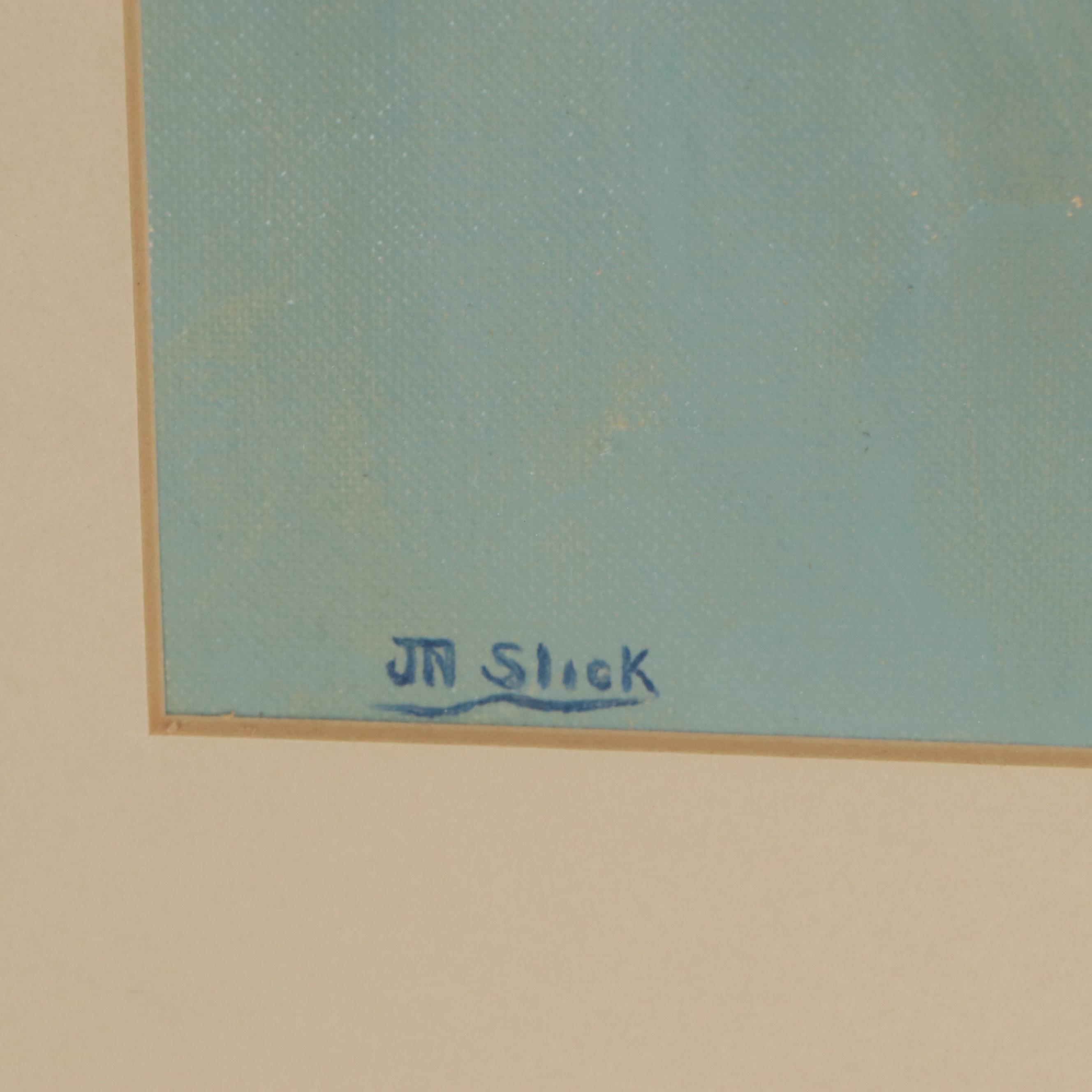 James Nelson Slick Equine Oil Portrait