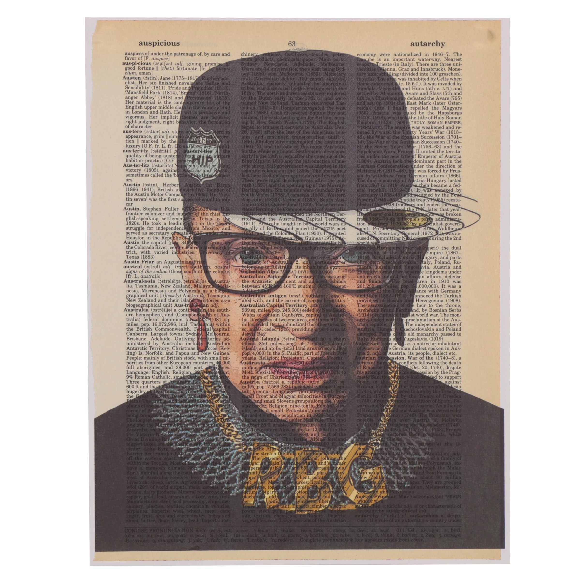 Grant Rosen and Micha Ruechenhoff Pop Art Giclée of Ruth Bader Ginsburg