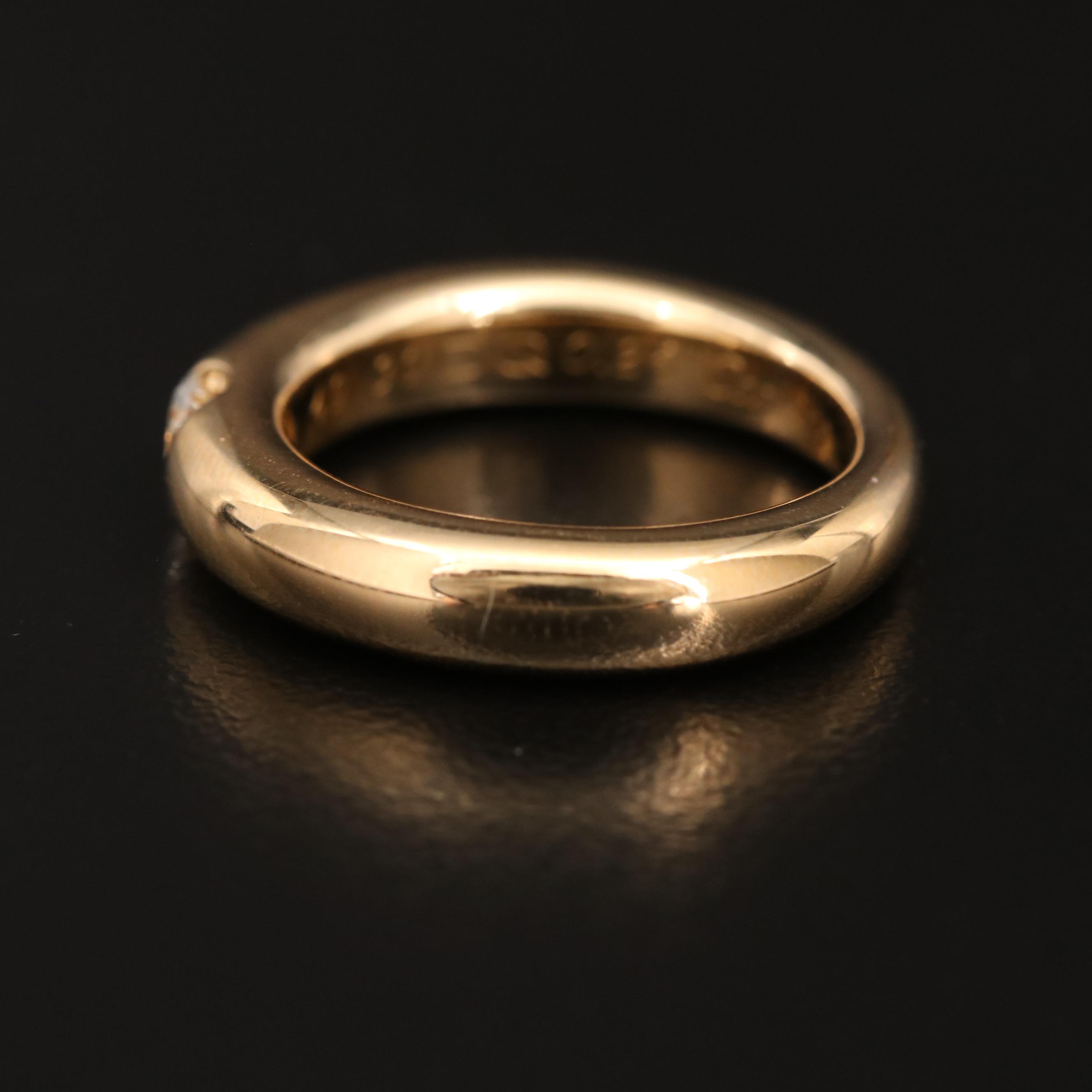 Cartier "Ellipse" 18K Diamond Ring