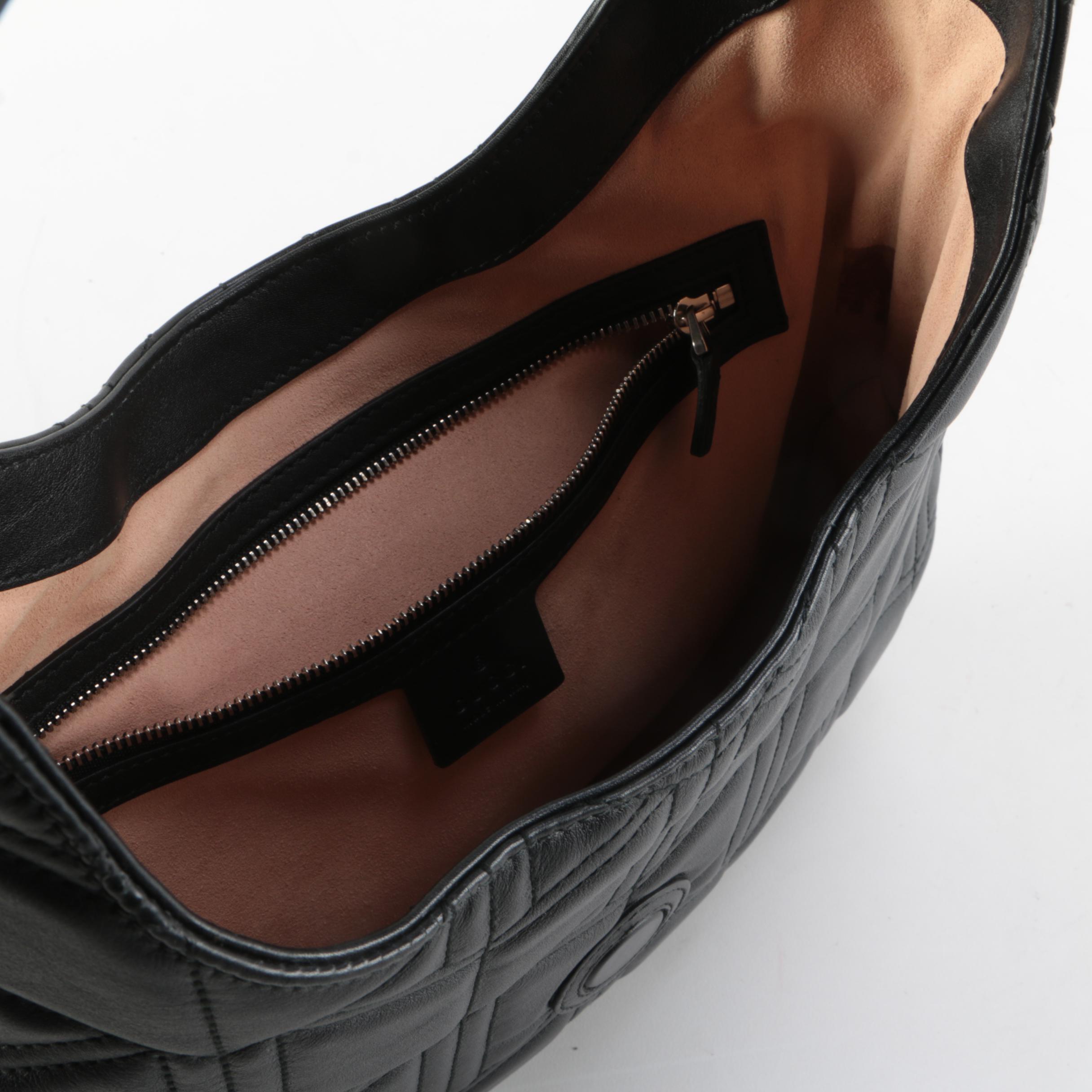 Gucci Dionysus Hobo Bag in Black Quilted Matelassé Leather