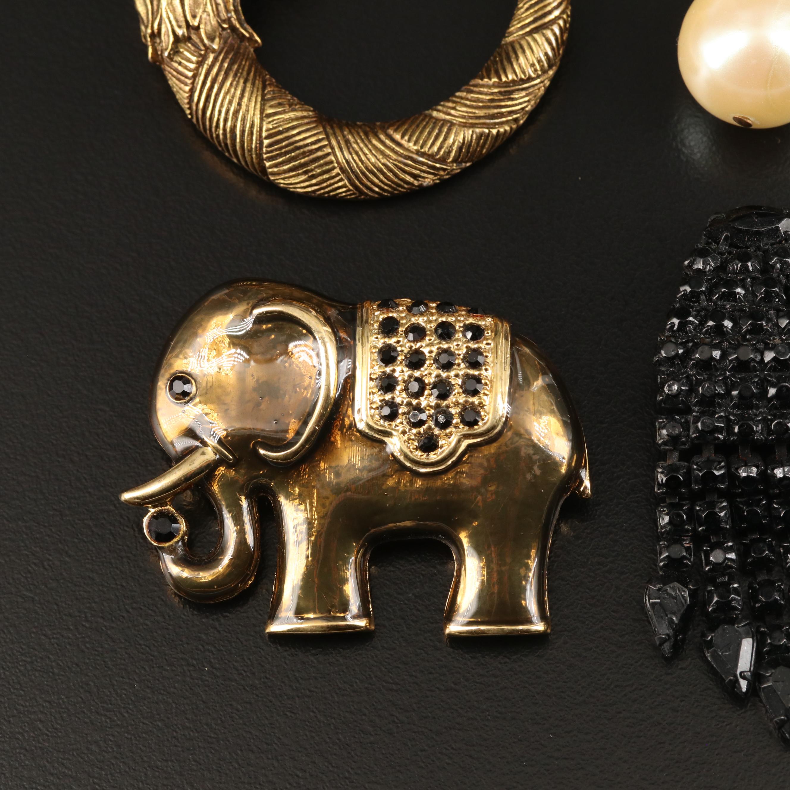 Jewelry Featuring Ellen Designs, Kenneth Lane, Weiss, Laine Burch and Ciner