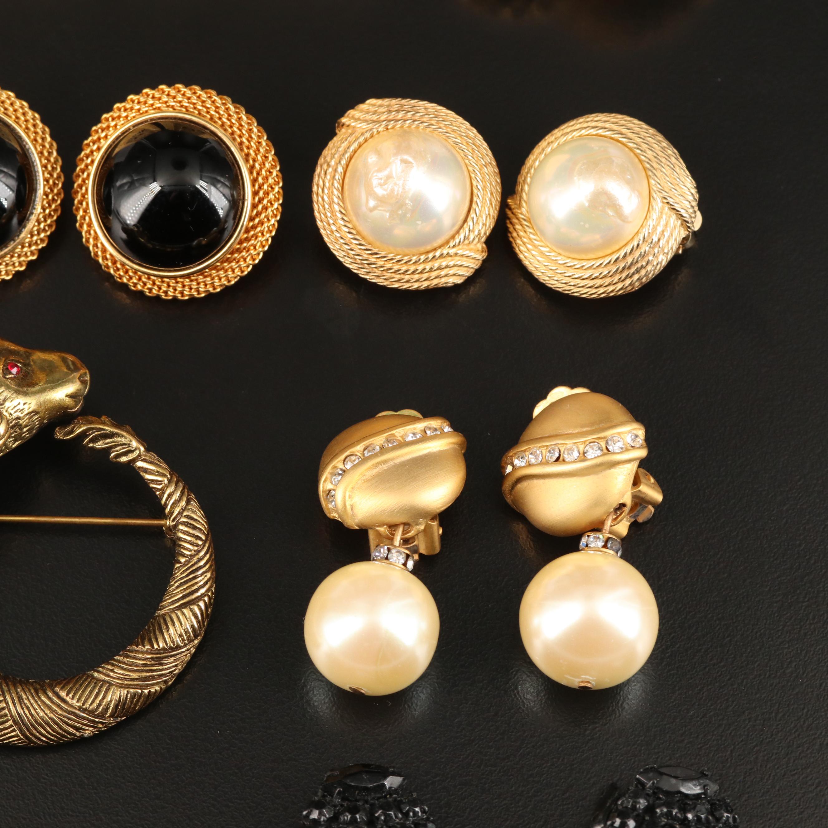 Jewelry Featuring Ellen Designs, Kenneth Lane, Weiss, Laine Burch and Ciner