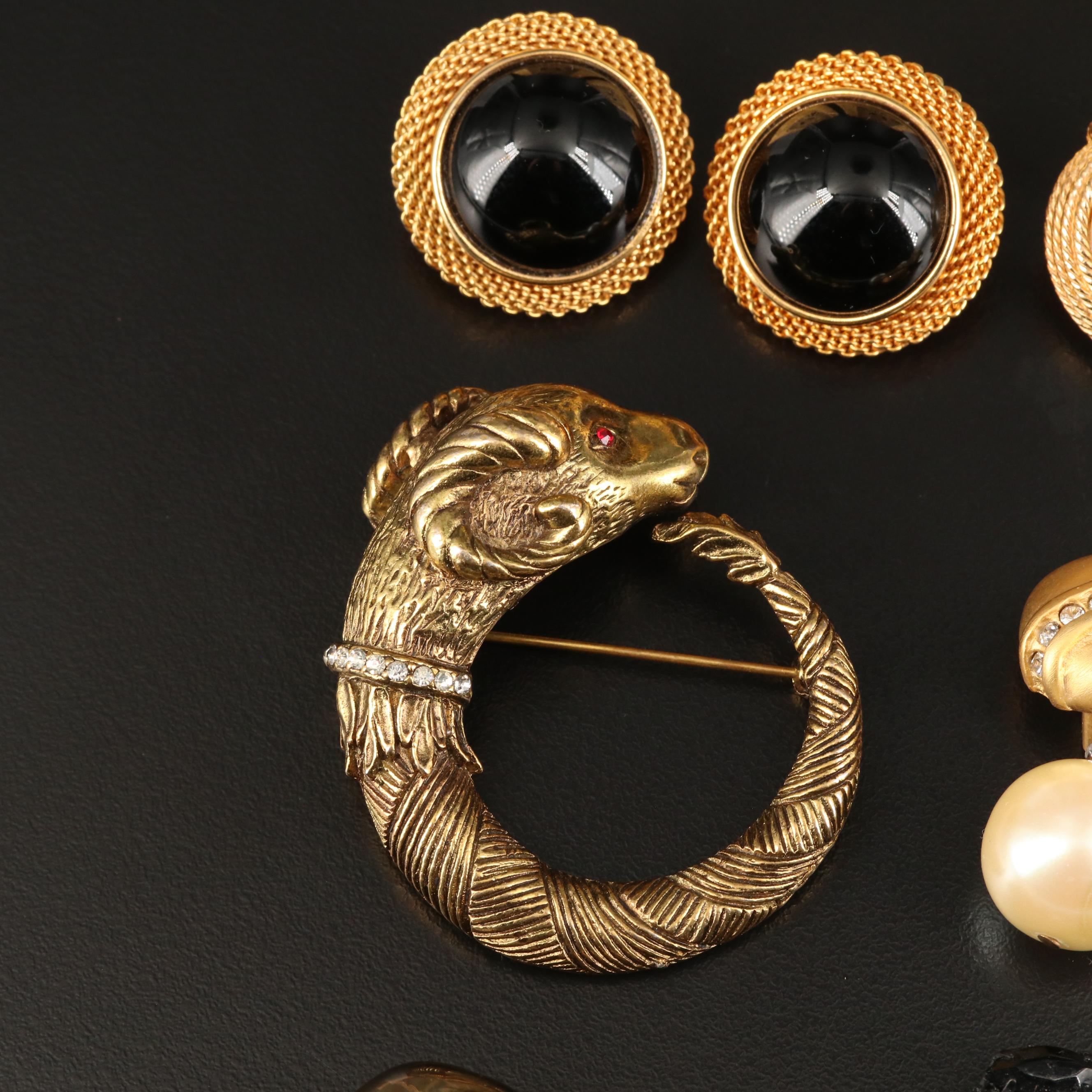 Jewelry Featuring Ellen Designs, Kenneth Lane, Weiss, Laine Burch and Ciner