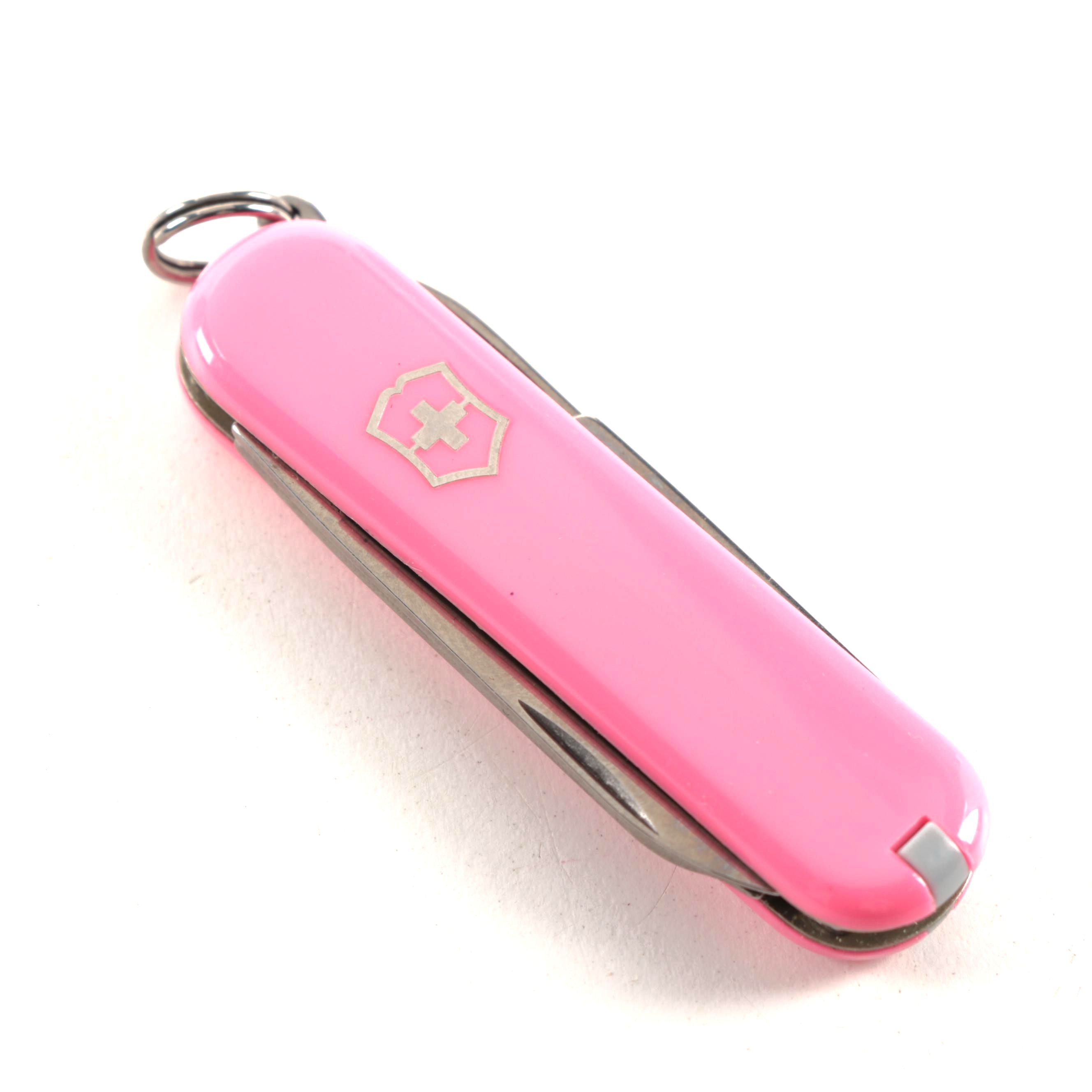 Victorinox Pink Swiss Army Pocket Knife with Stainless Steel Blade