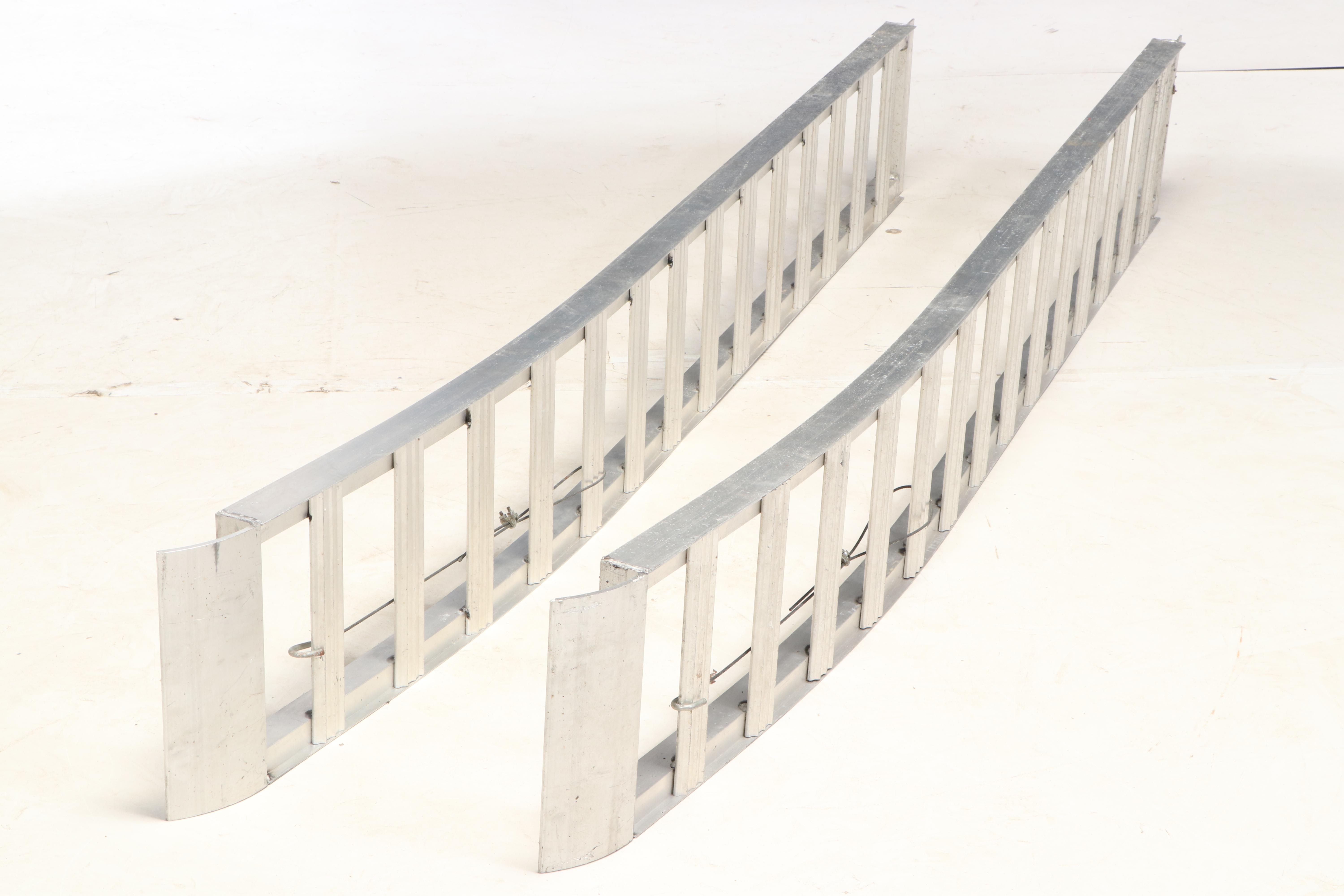 Better Built Carry On Trailer Aluminum Loading Ramps, Late 20th Century