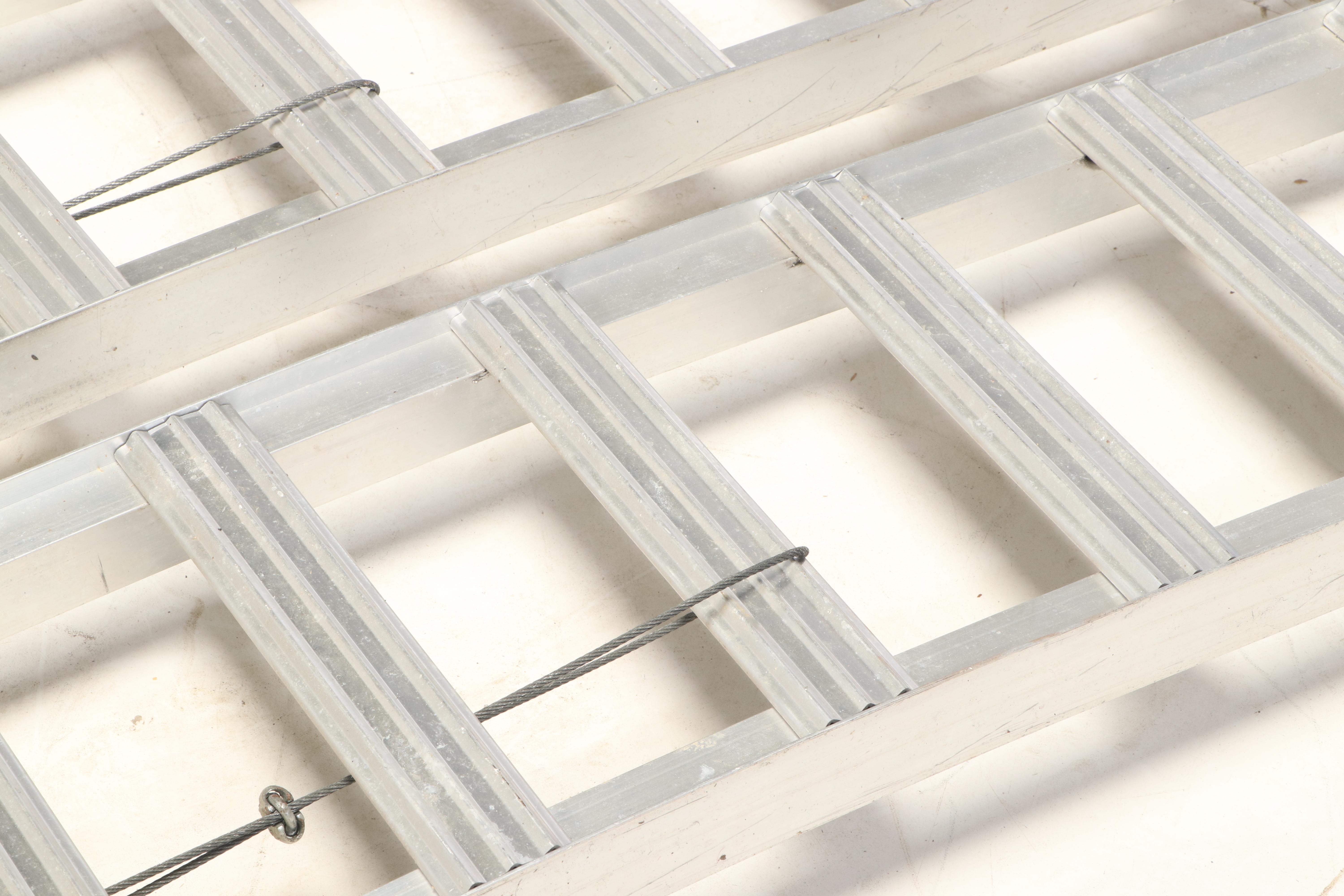 Better Built Carry On Trailer Aluminum Loading Ramps, Late 20th Century