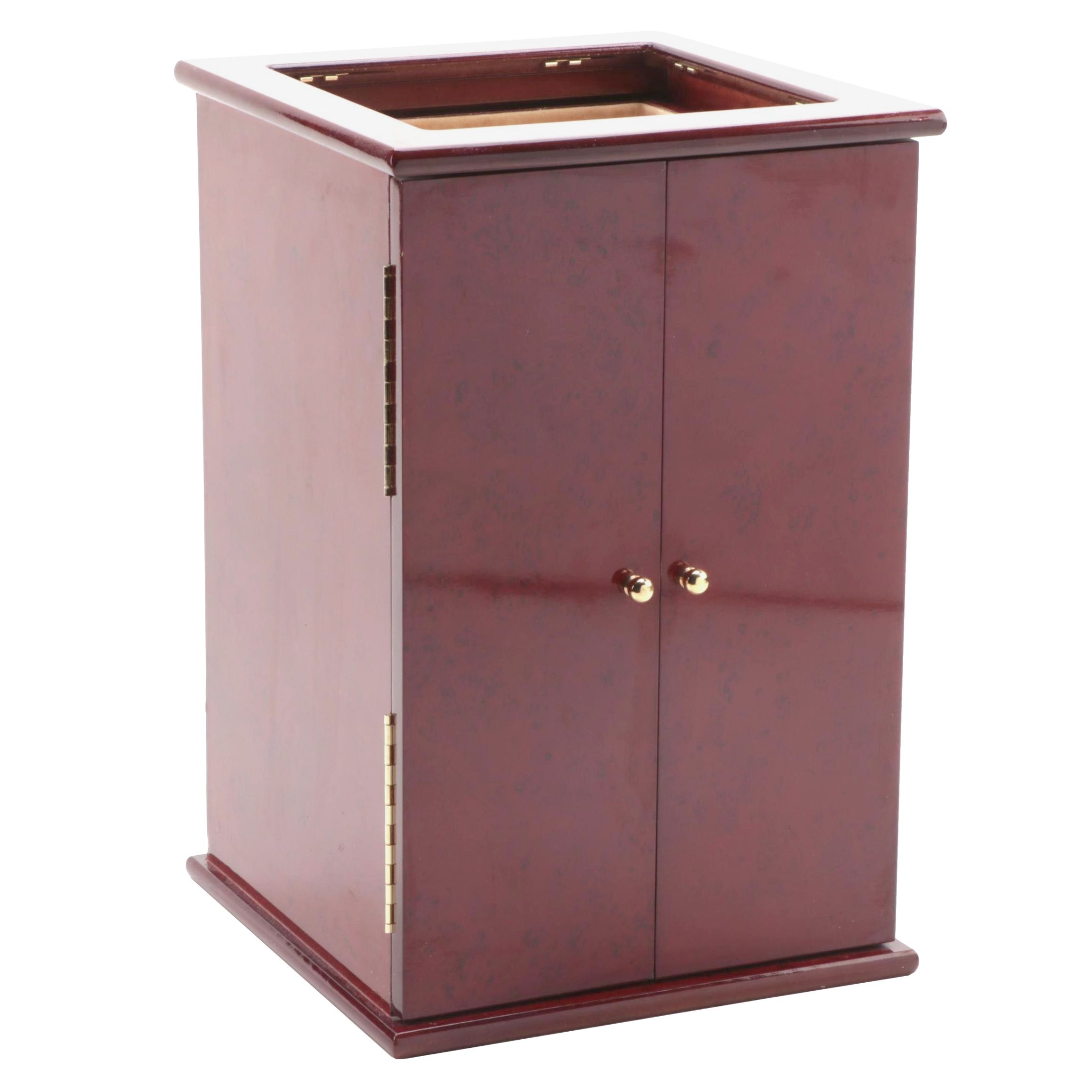 Thomas Pacconi Combination Watch Case and Jewelry Box