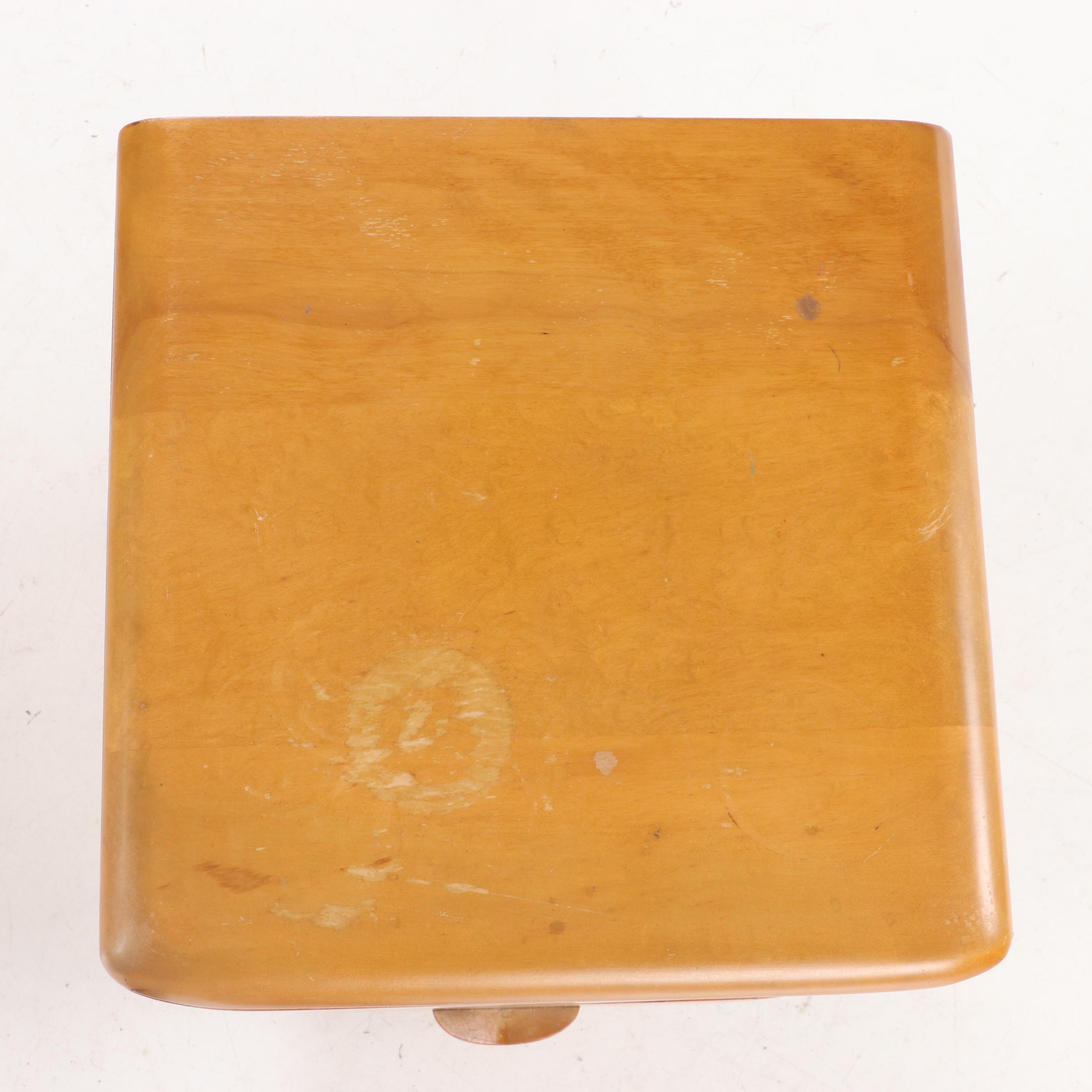 Heywood-Wakefield Art Deco "Rio" Maple Nightstand, circa 1940s