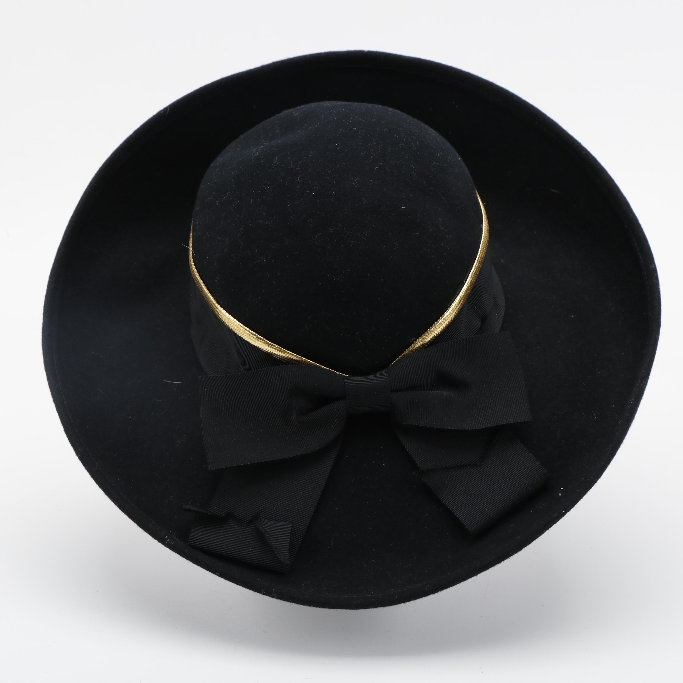 Jean Arlette, Oscar de la Renta Millinery, and Accessory Lady Wide Brim Hats