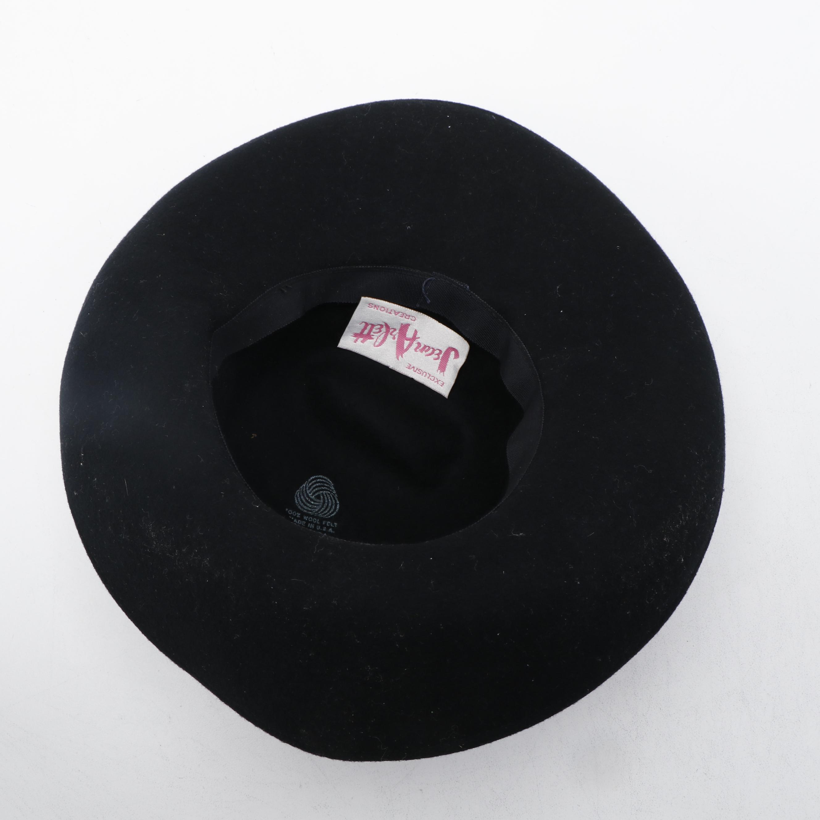 Jean Arlette, Oscar de la Renta Millinery, and Accessory Lady Wide Brim Hats