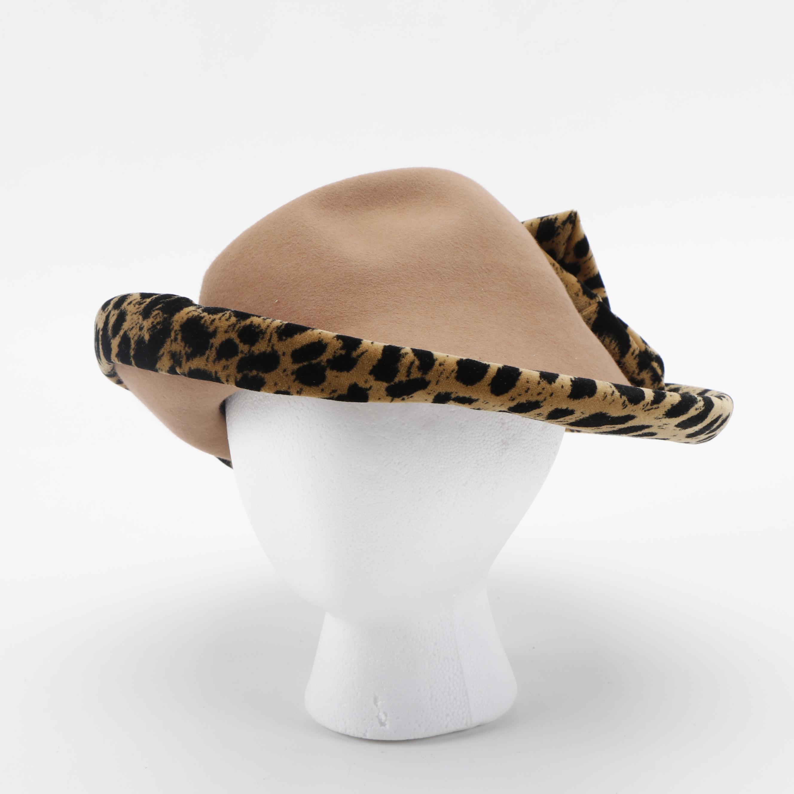 Jean Arlette, Oscar de la Renta Millinery, and Accessory Lady Wide Brim Hats