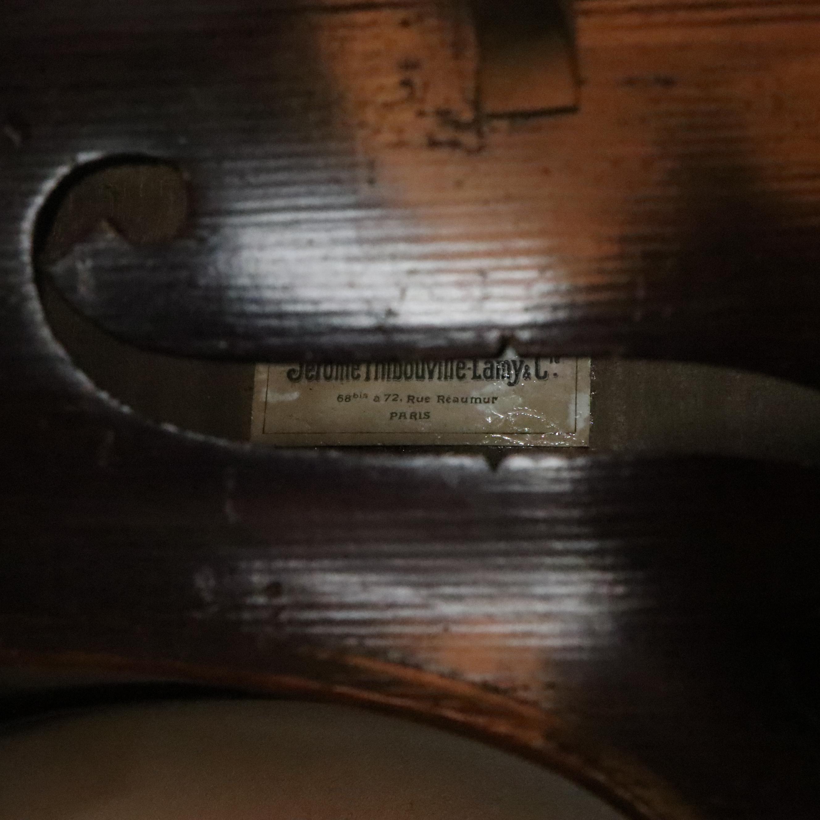 Jerome Thibouville-Lamy & Cie. Cello, Late 19th / Early 20th Century