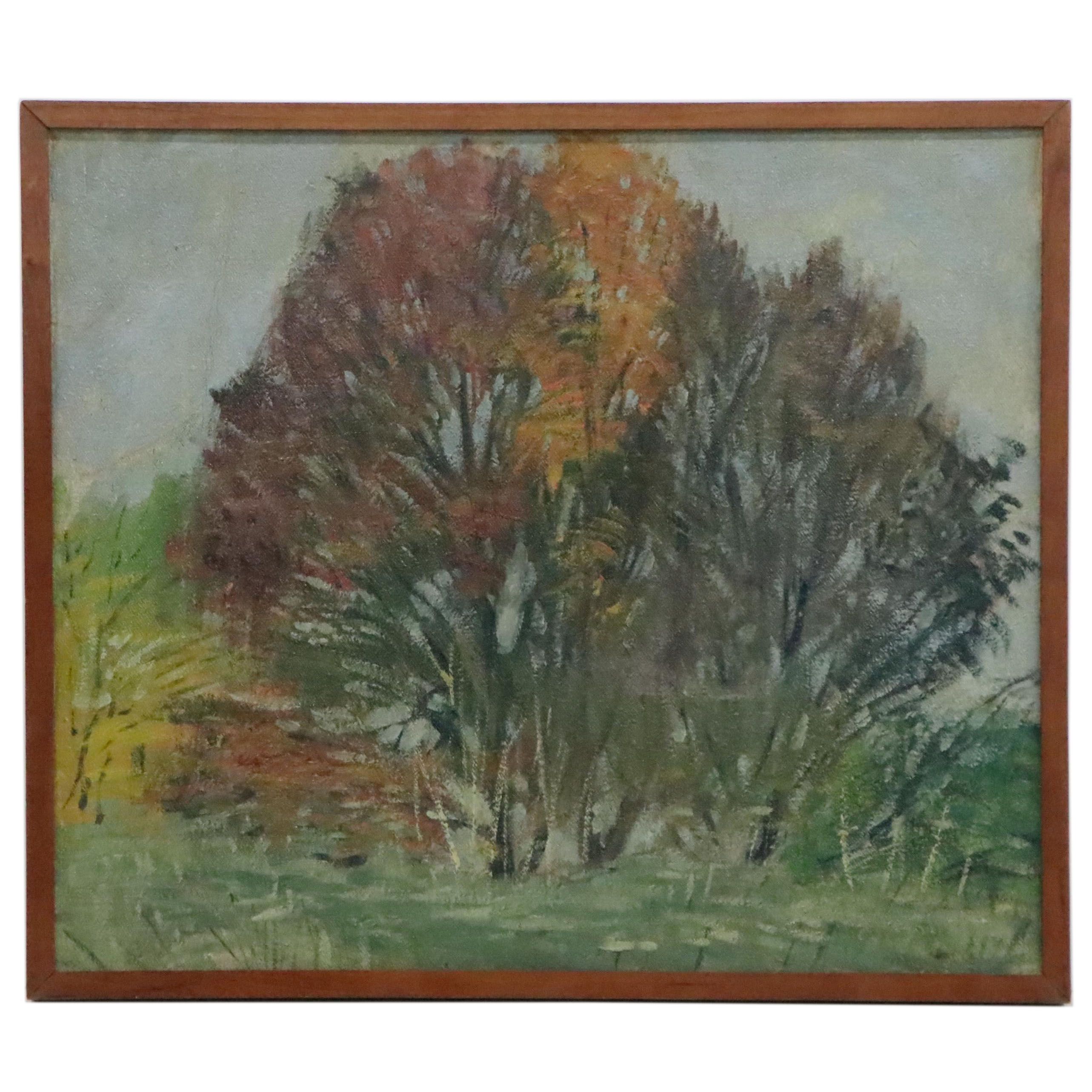 Robert H. Whitmore Oil Landscape Painting, circa 1919