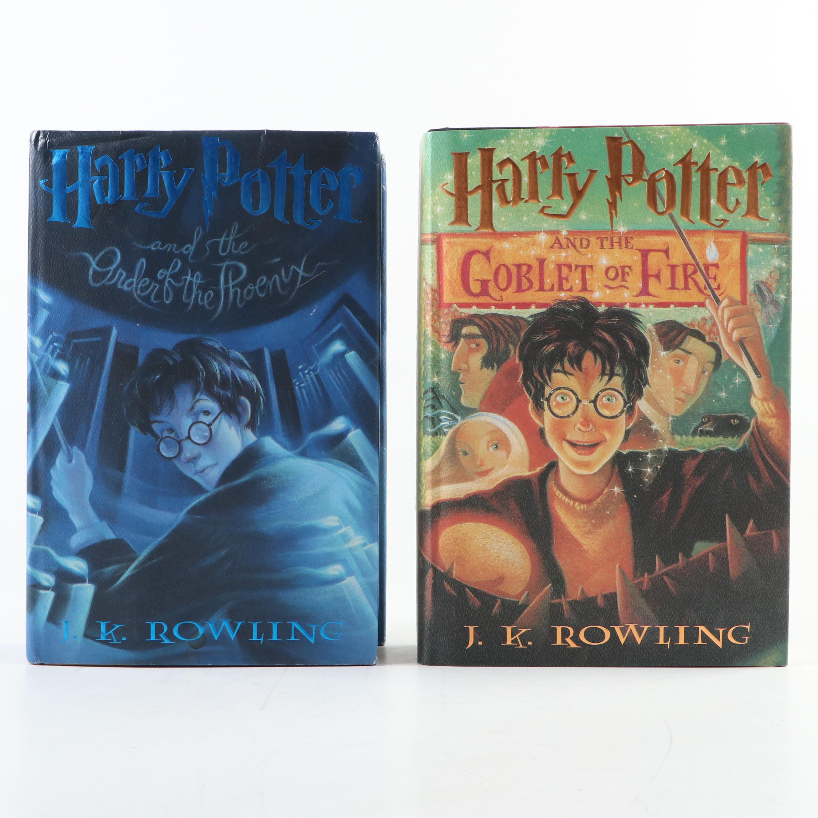 First American Edition "Harry Potter" and "Fantastic Beasts" Books by Rowling