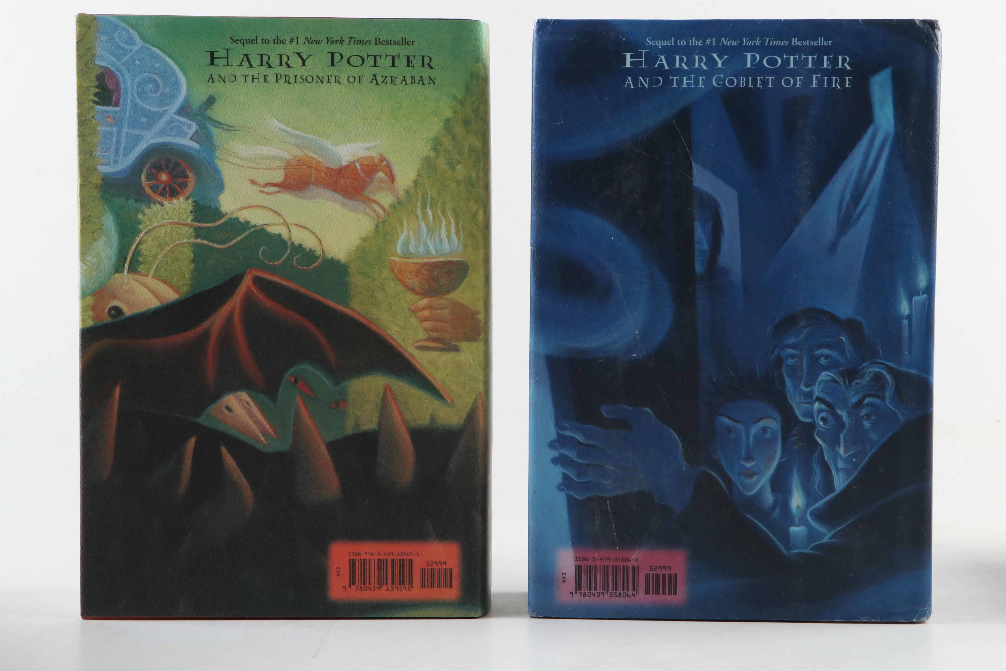 First American Edition "Harry Potter" and "Fantastic Beasts" Books by Rowling