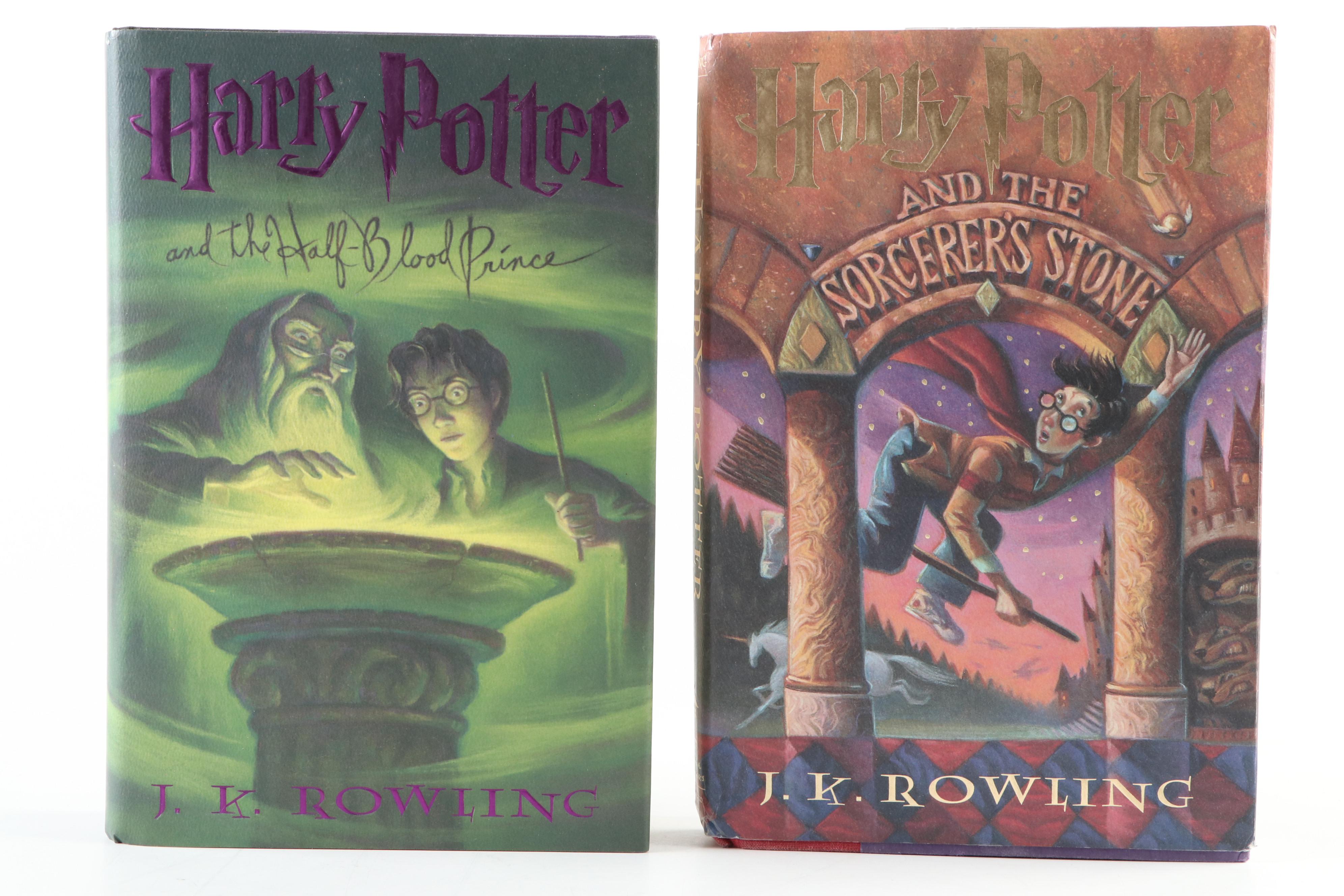 First American Edition "Harry Potter" and "Fantastic Beasts" Books by Rowling