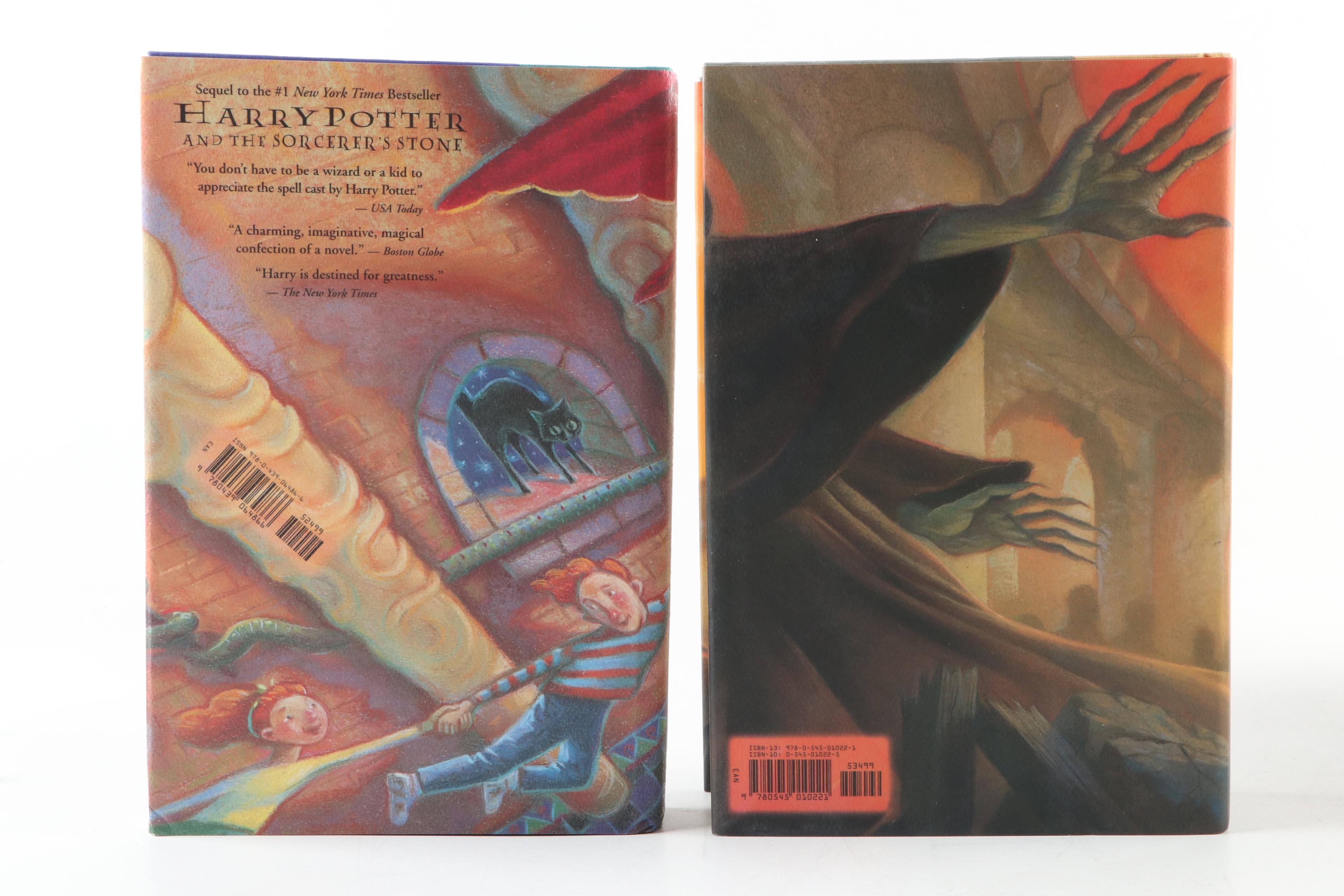 First American Edition "Harry Potter" and "Fantastic Beasts" Books by Rowling
