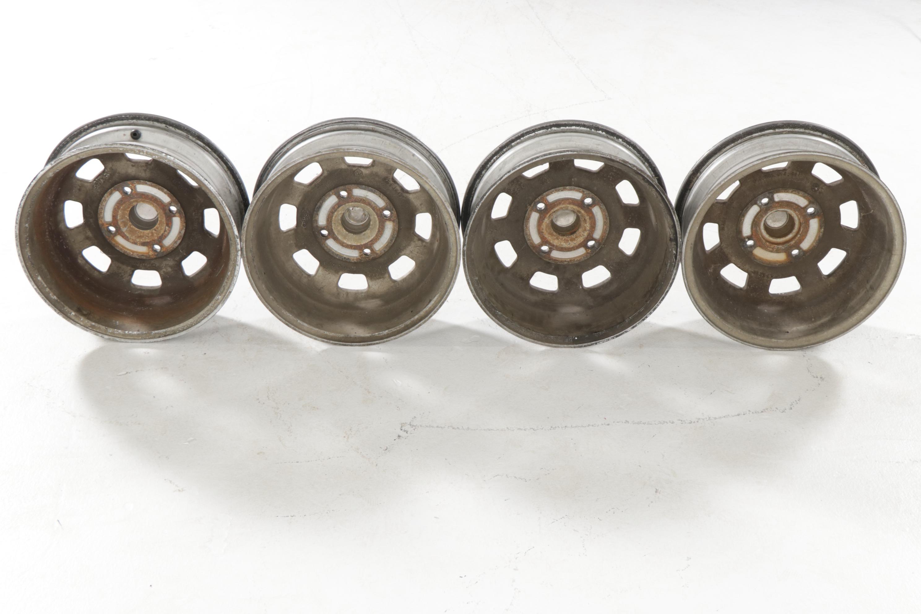 Set of Four Pedrini 4-Lug Rims for Porsche 914, 1970 - 1973