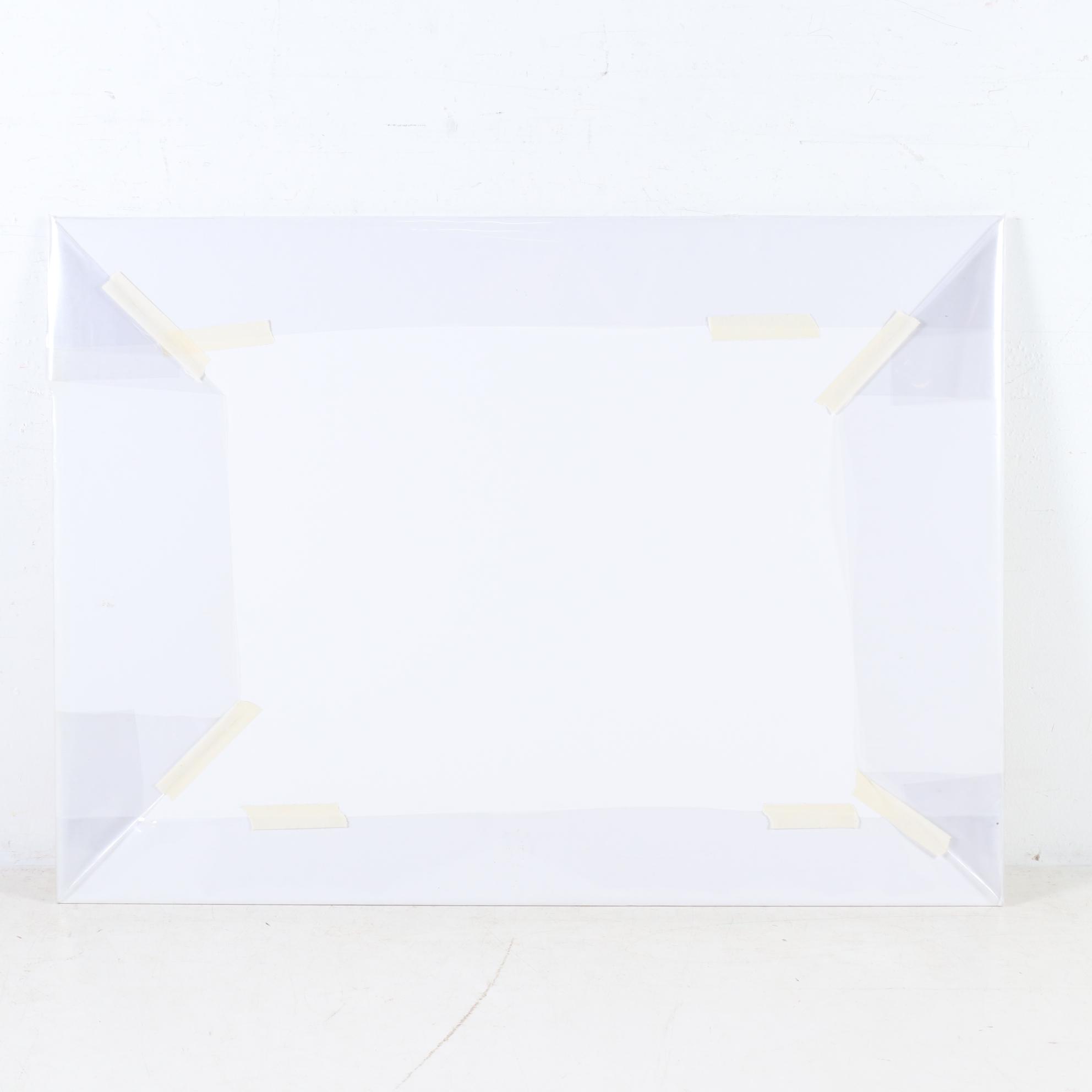 Cuban Mixed Media Drawing on Newspaper of People Hatching from Eggs