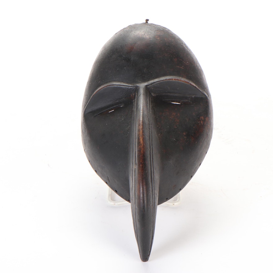 Dan Style "Gagon" Carved Wood Mask, West Africa