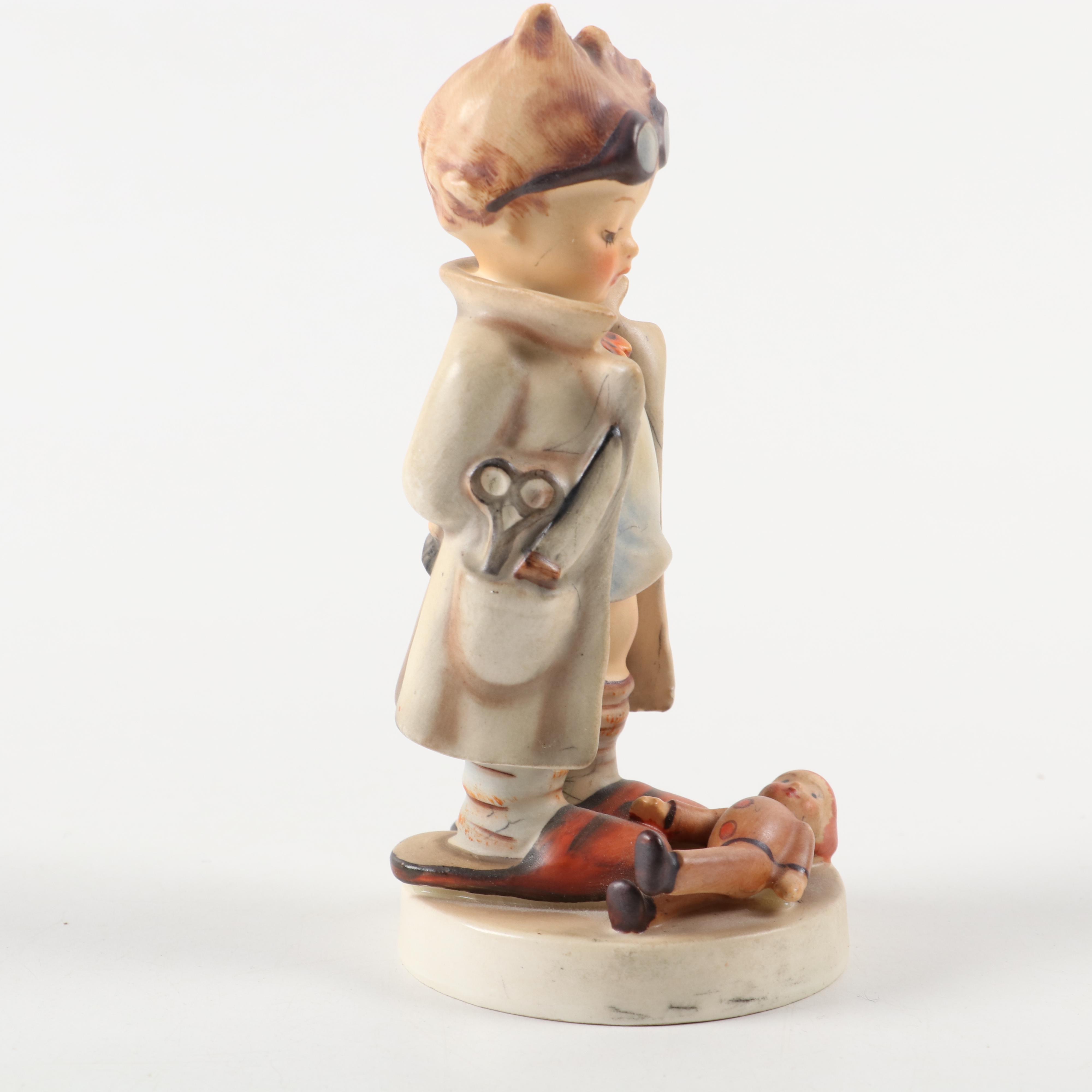 Goebel "Goose Girl", "Doctor" and Other Porcelain Hummel Figurines