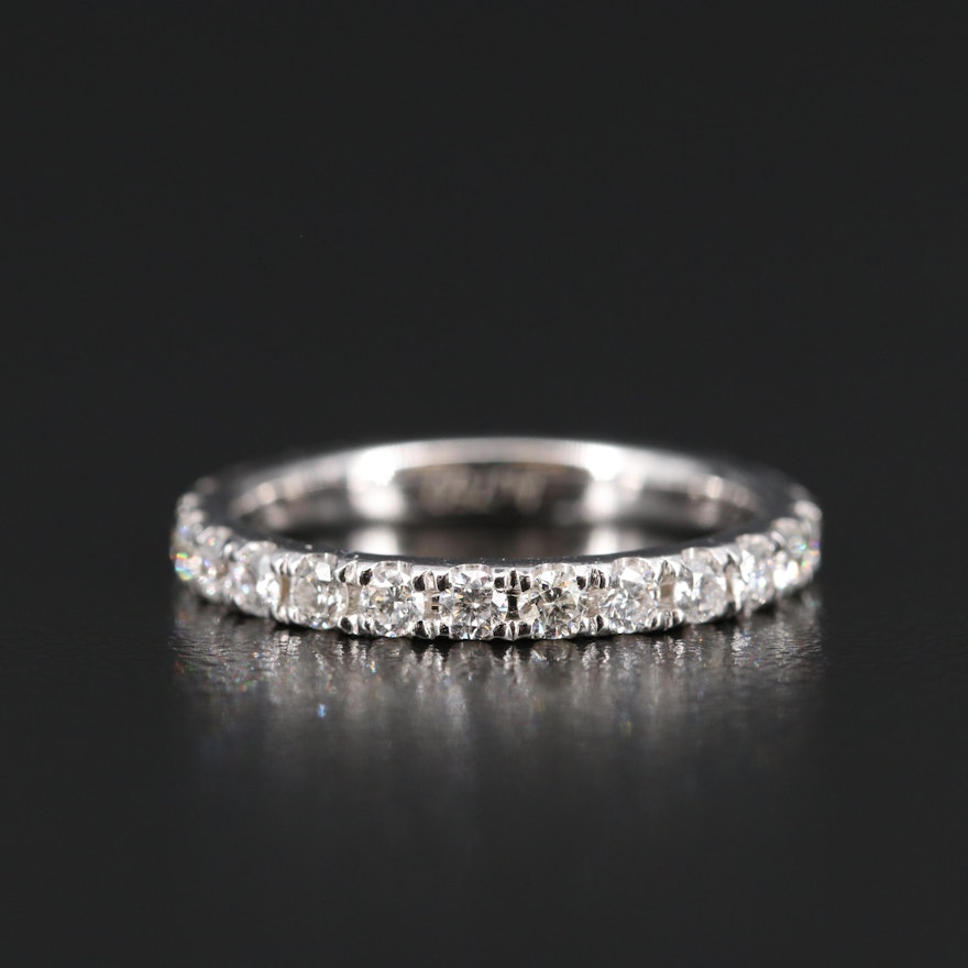 18K Diamond Eternity Band