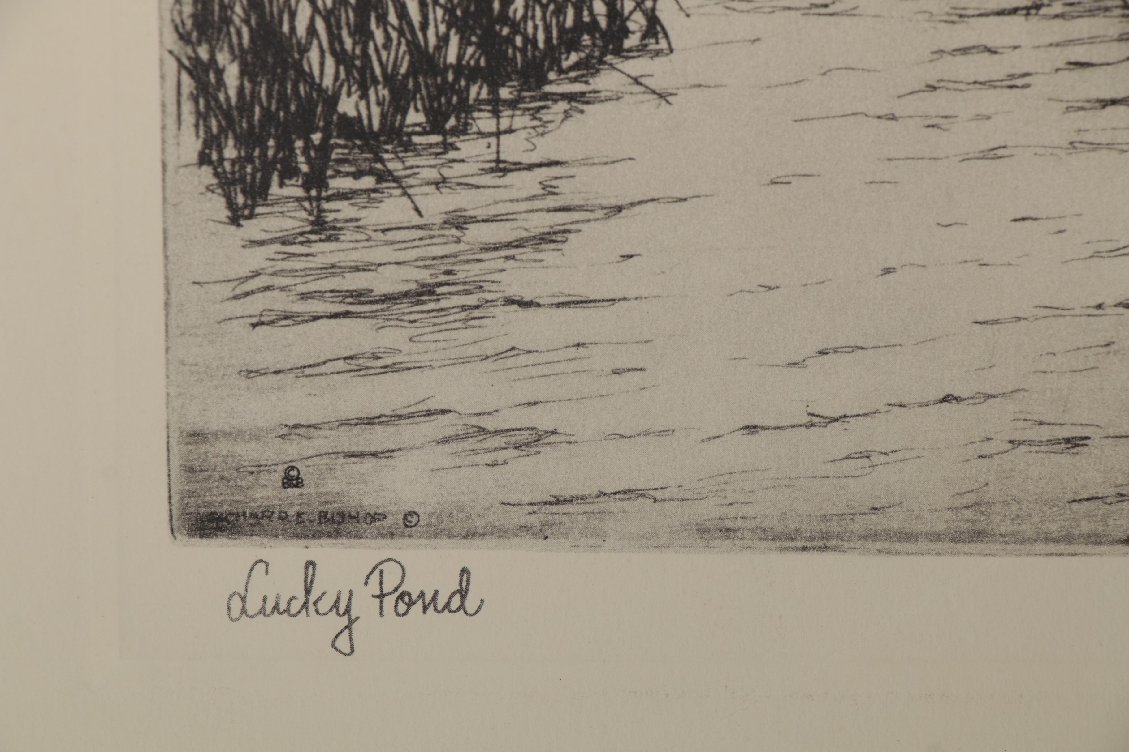 Frank Weston Benson and Richard E. Bishop Duck Etchings, Early 20th Century
