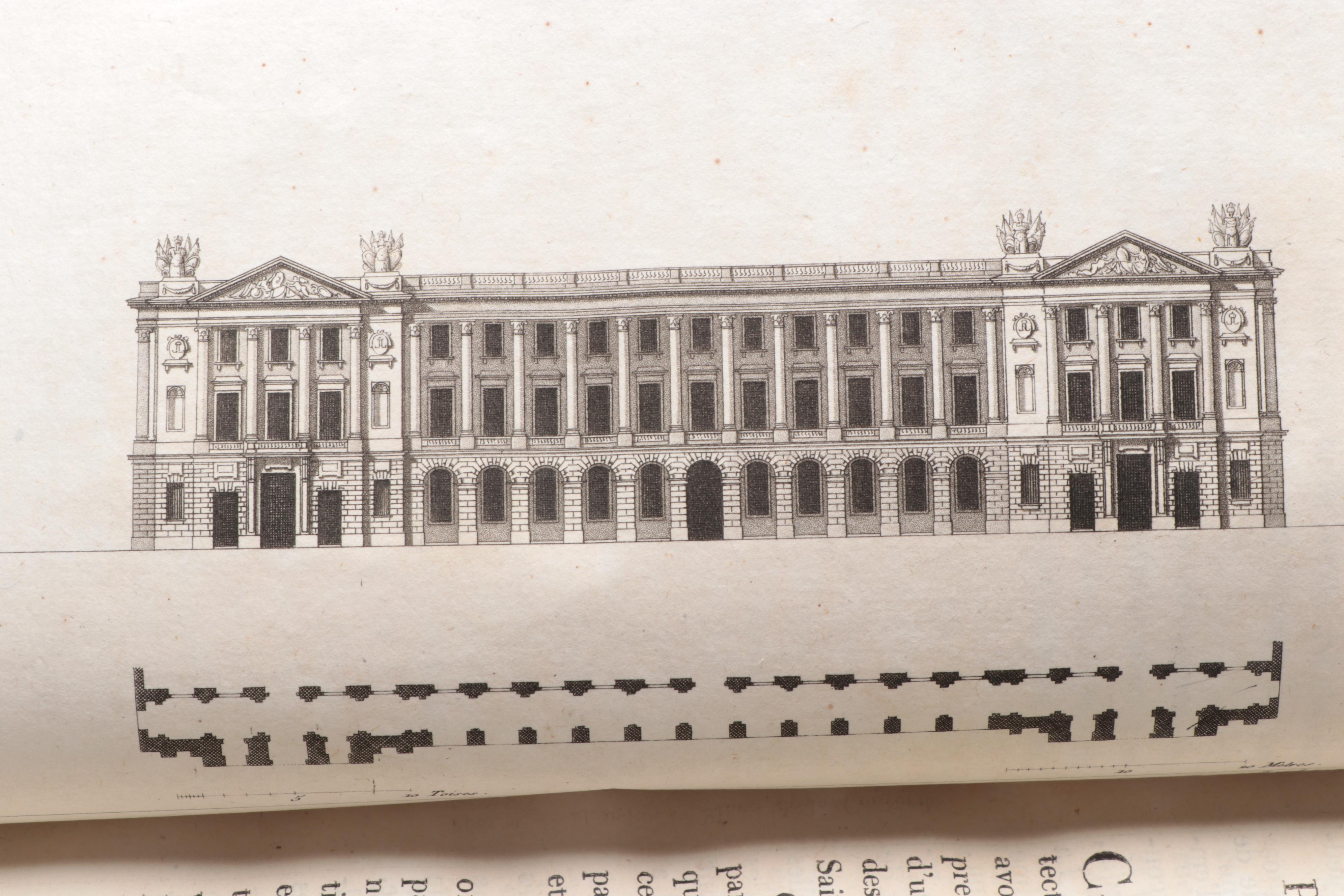 "Description de Paris et de ses édifices" by J.G. Legrand and C.P. Landon, 1808