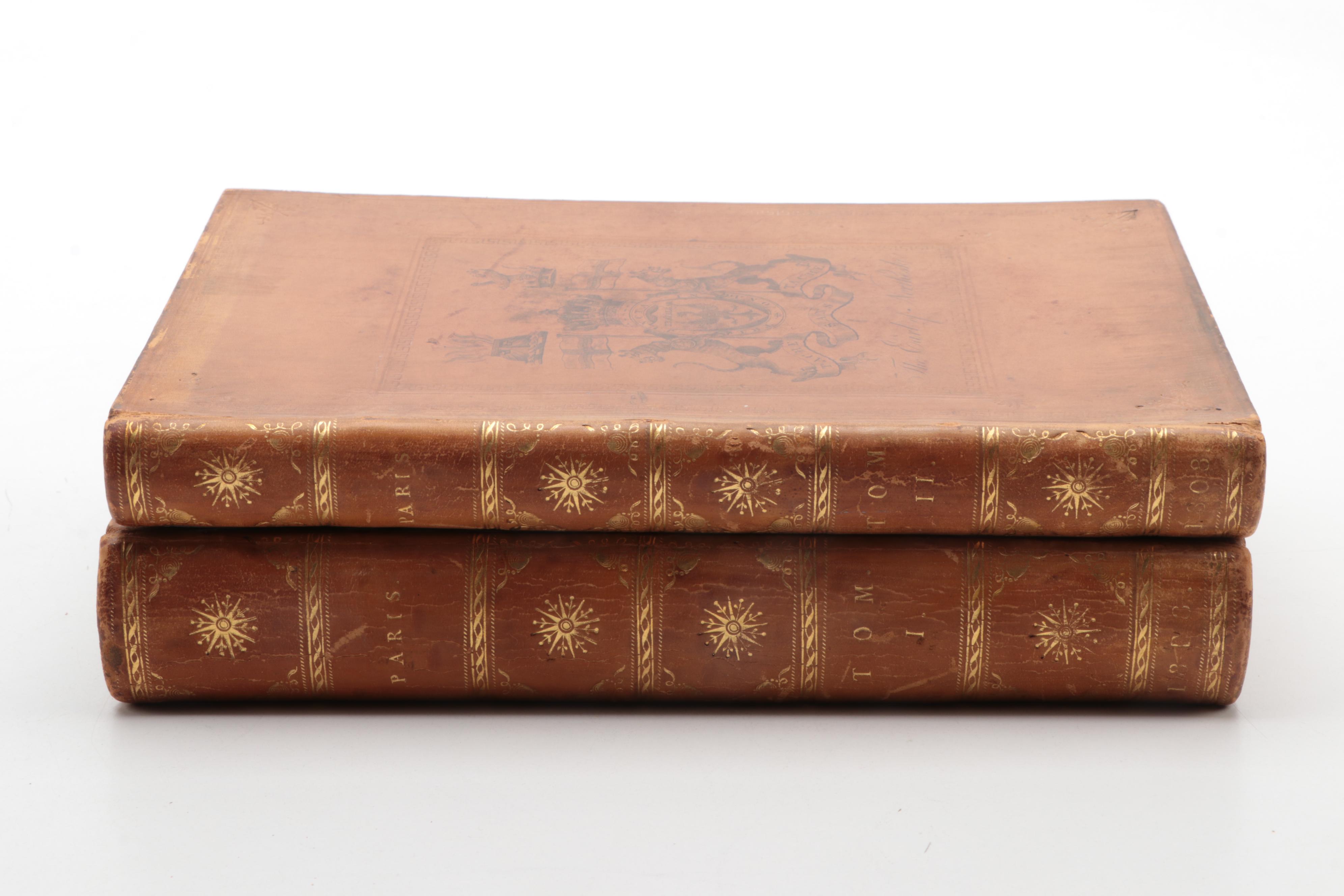 "Description de Paris et de ses édifices" by J.G. Legrand and C.P. Landon, 1808