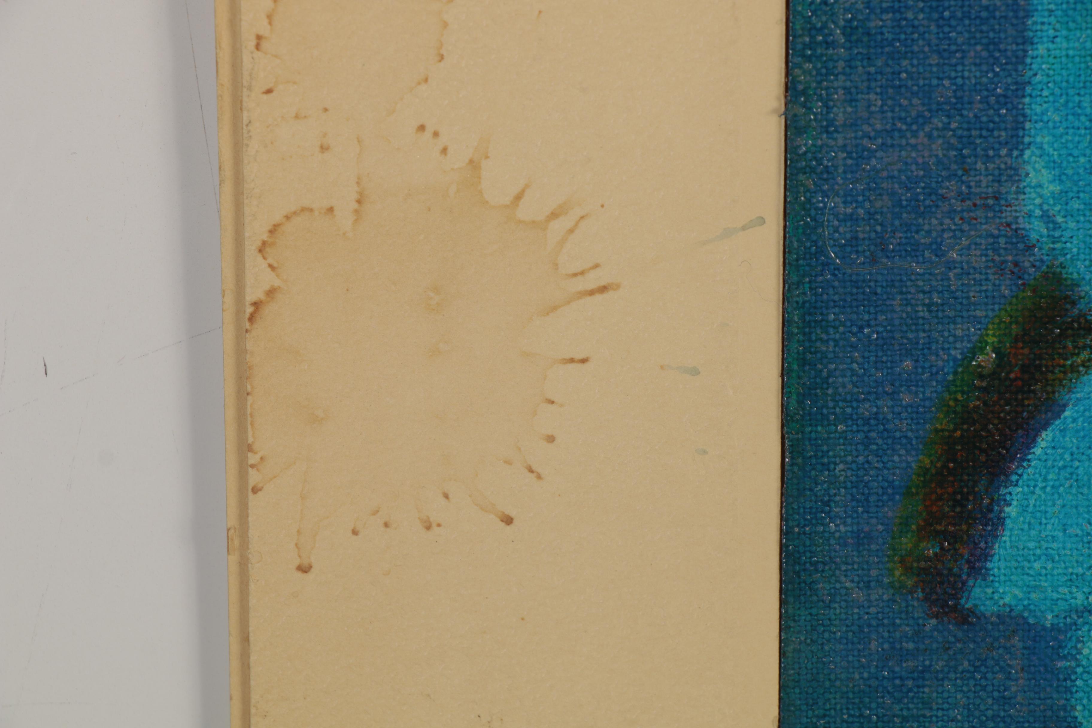 Figural Oil Painting Attributed to Gustav Likan, Mid-20th Century